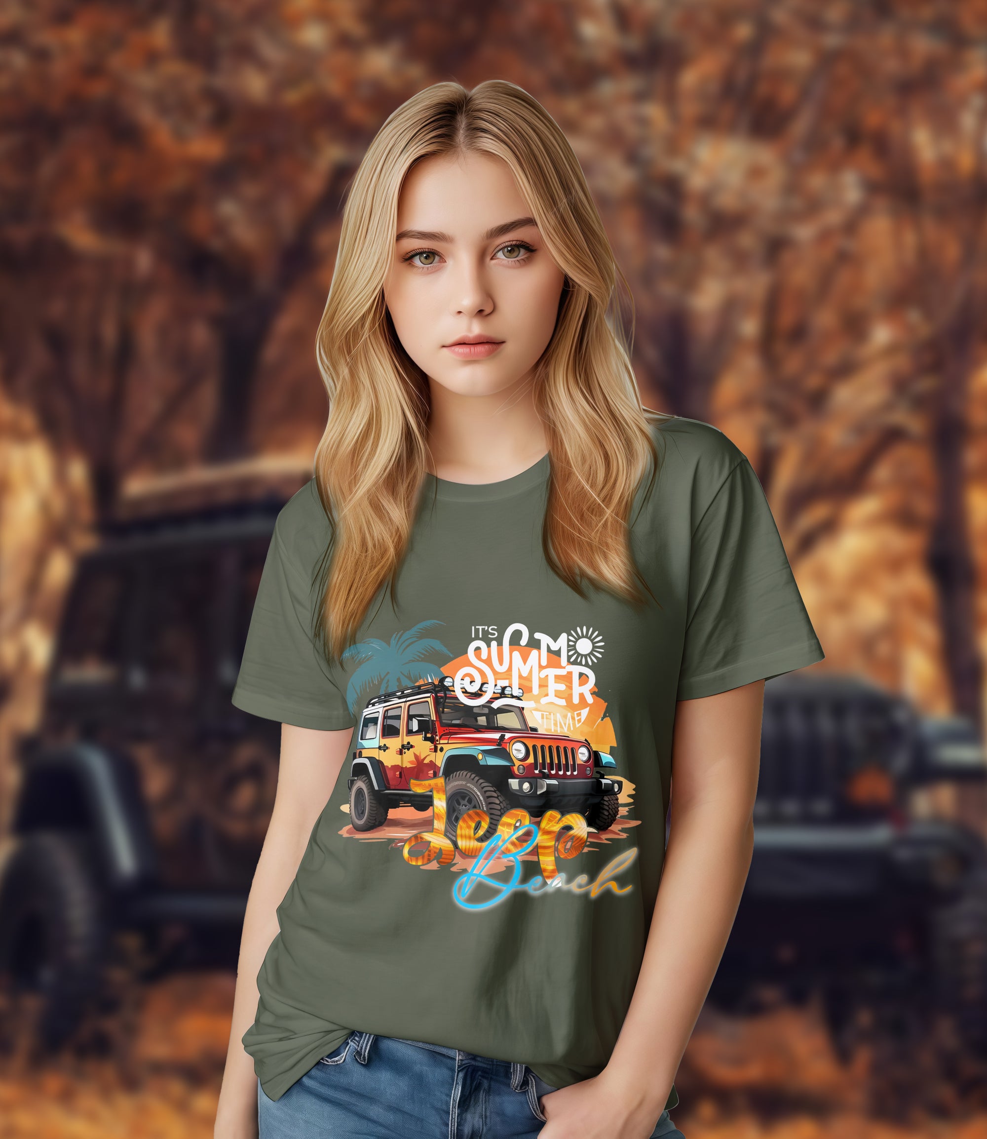 It's Summer Time - 2D T-Shirt For Men/Women - TH02