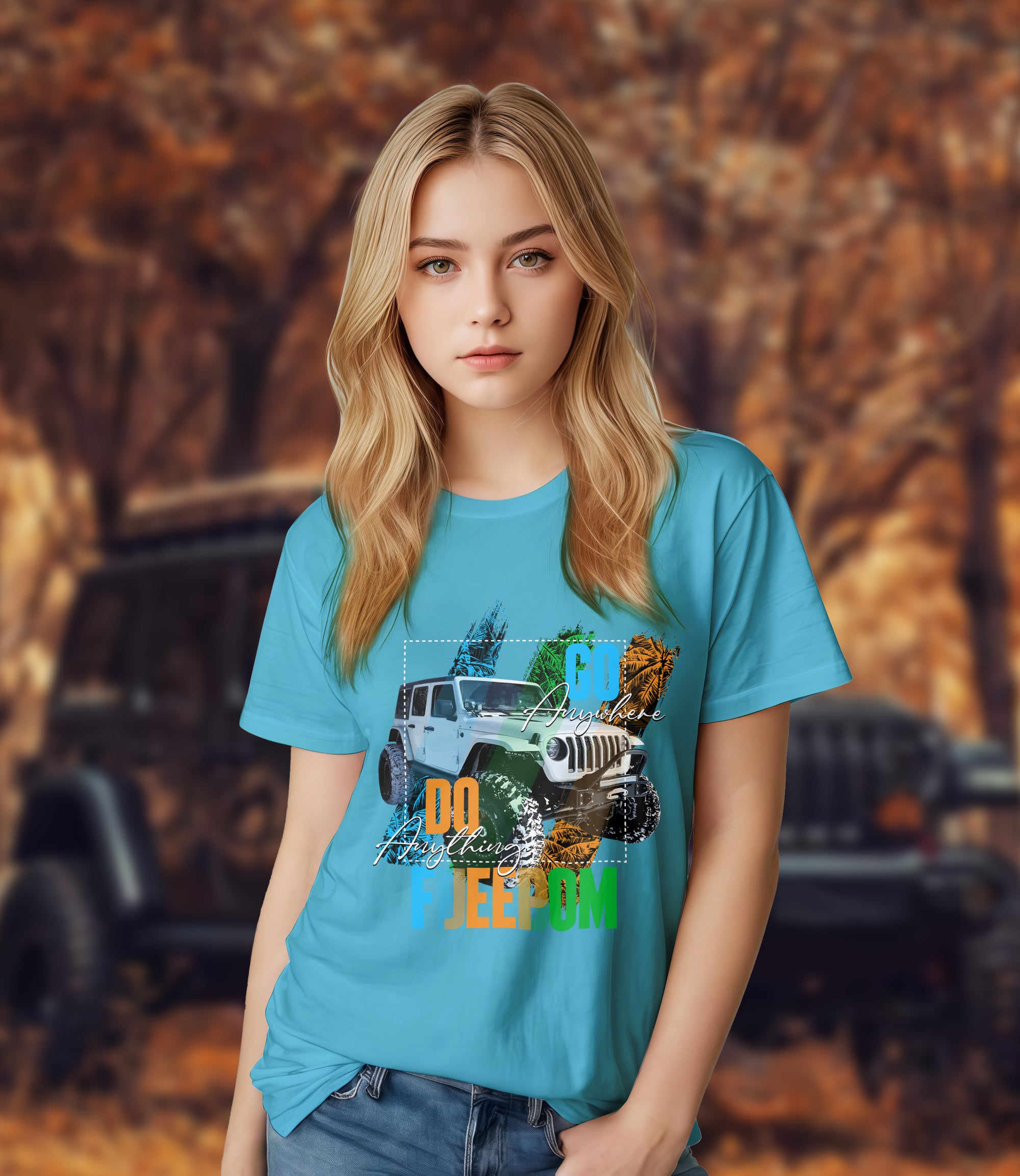 Go Anywhere - Do anything - 2D T-Shirt - TH02