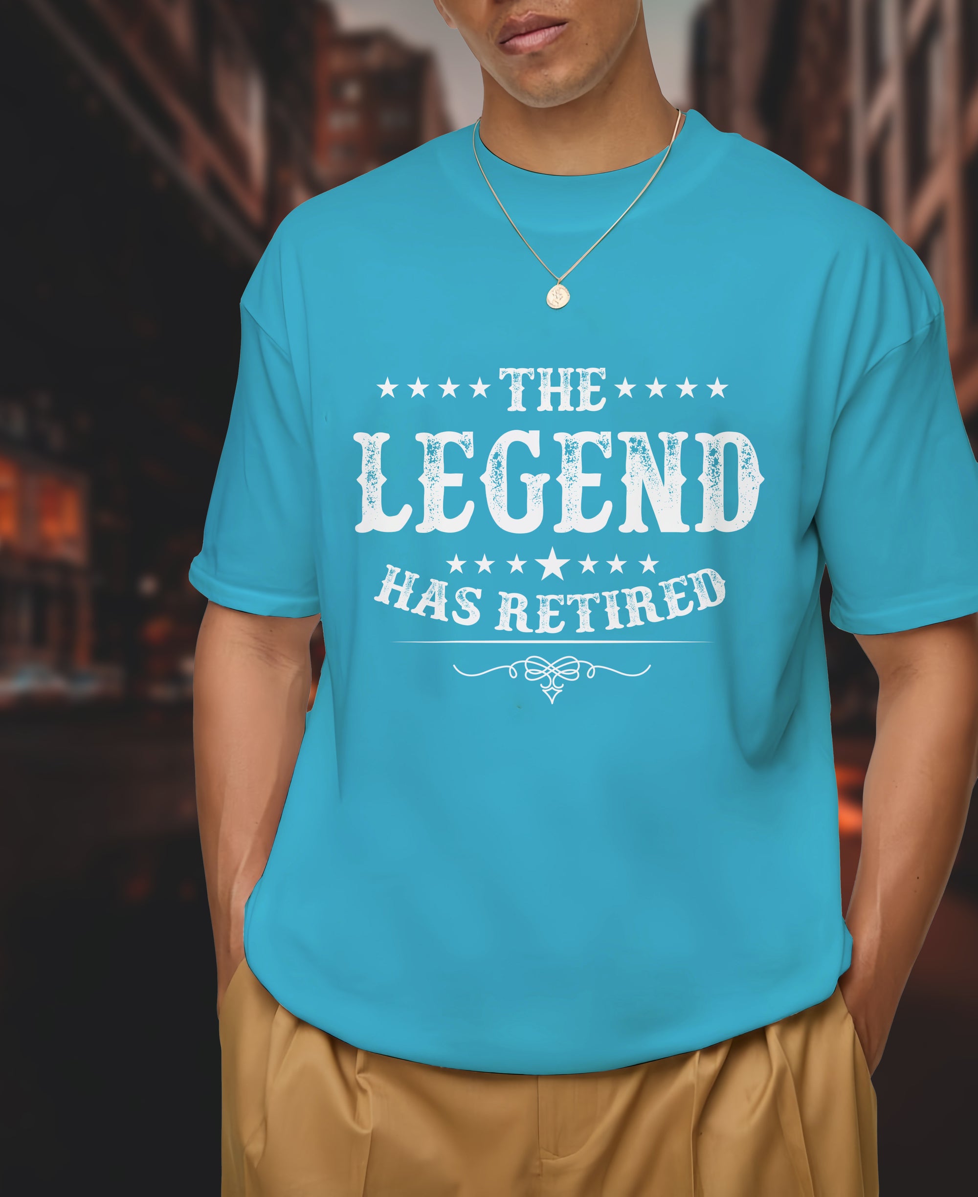 The Legend Has Retired - 2D T-Shirt For Men/Women - TH02