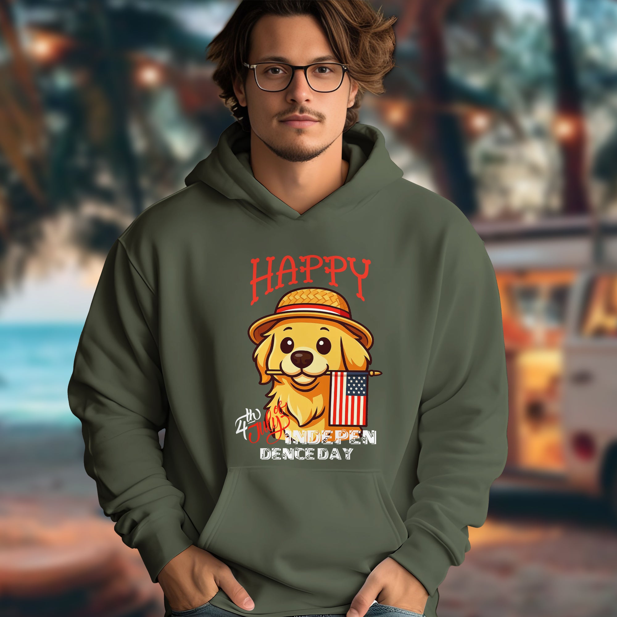Happy Independence Day - 2D Hoodie For Men/Women - AL01