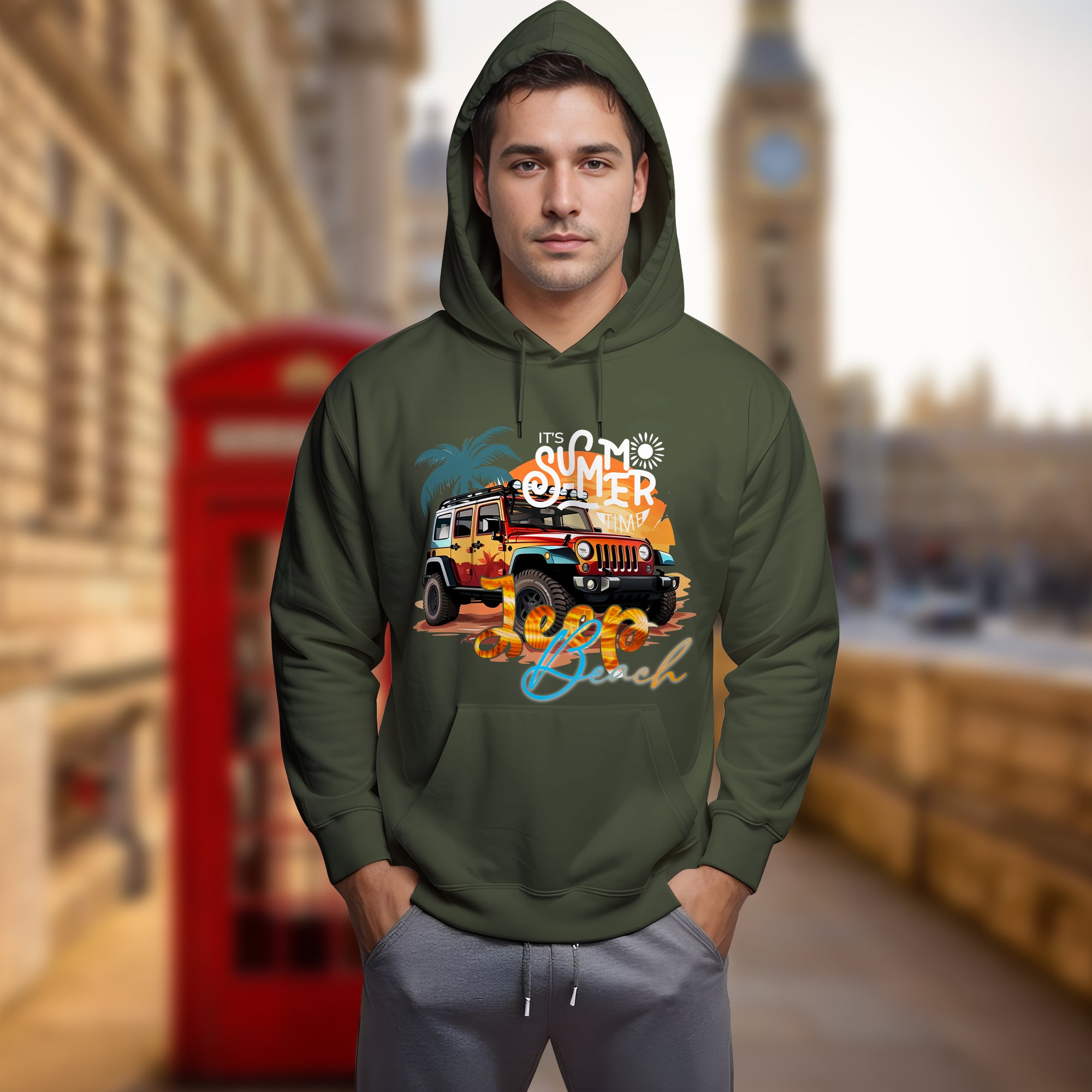 It's Summer Time - 2D Hoodie For Men/Women - TH02