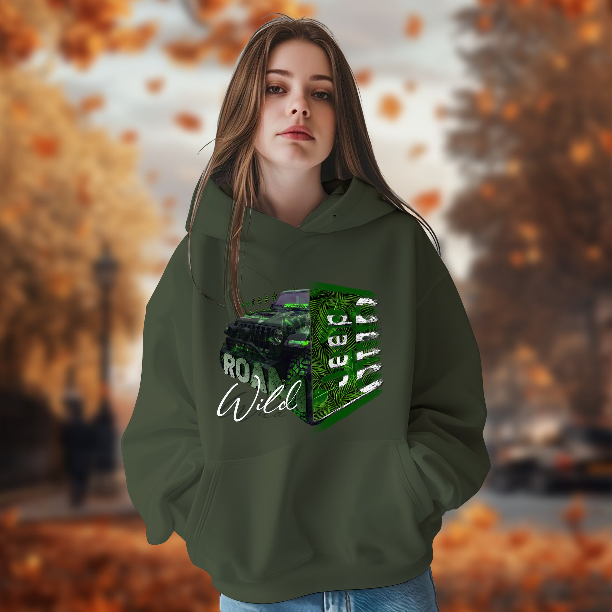 Roam Wild Jeep Life - 2D Hoodie For Men/Women - TH02