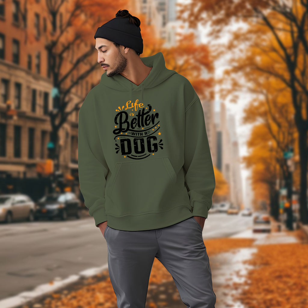 Life Is Better With A Dog ver.2 - 2D Hoodie For Men/Women - TH02
