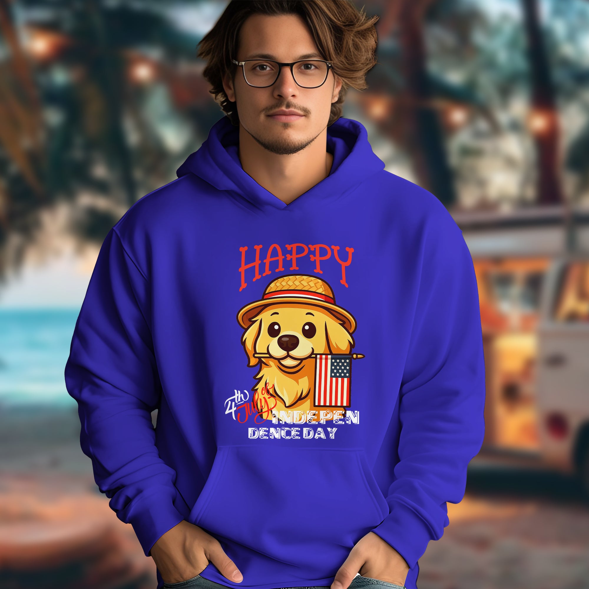 Happy Independence Day - 2D Hoodie For Men/Women - AL01