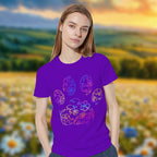 Love in Every Pawprint - 2D T-Shirt For Men/Women - TH02