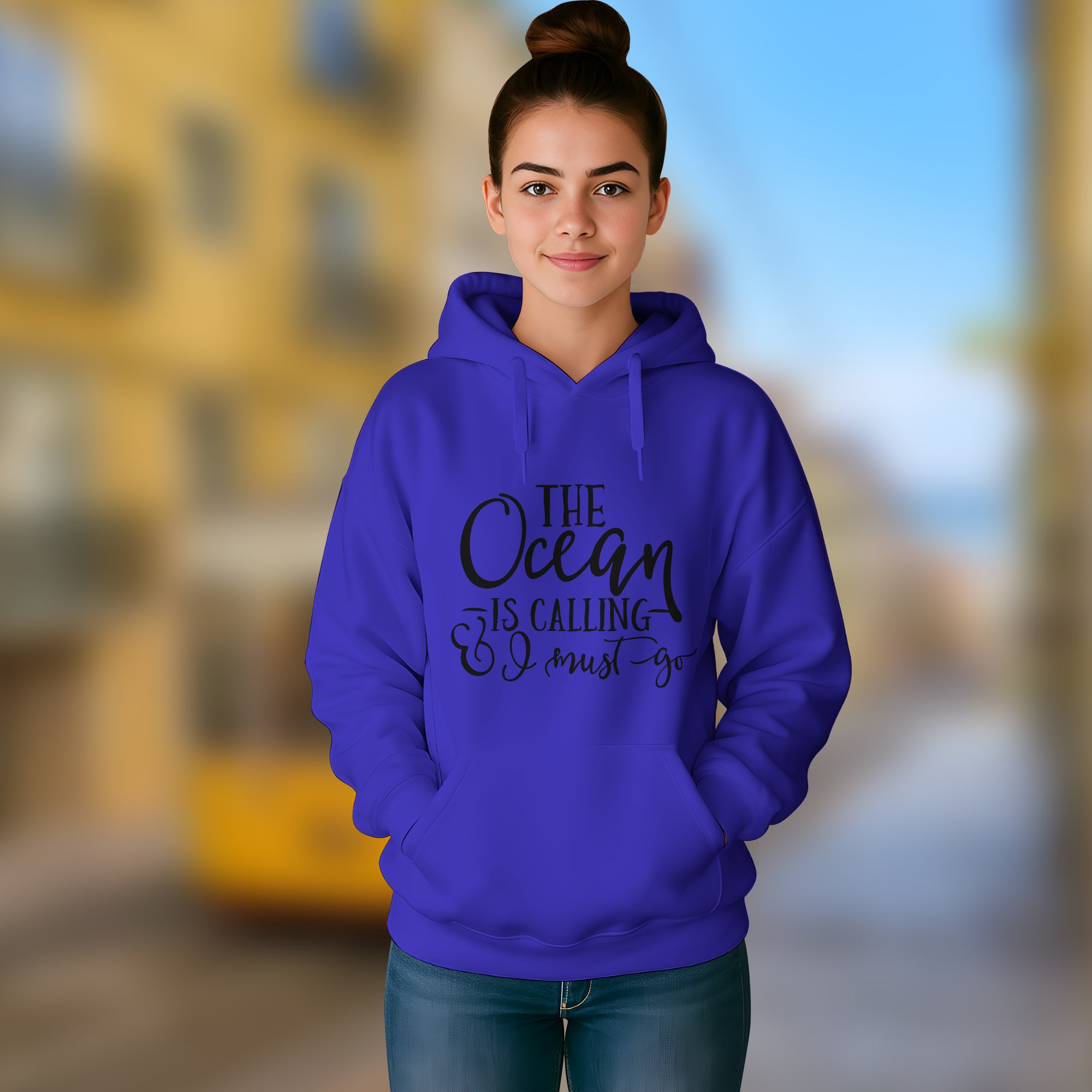 The Ocean Is Calling I Must Go - 2D Hoodie For Men/Women - TH02