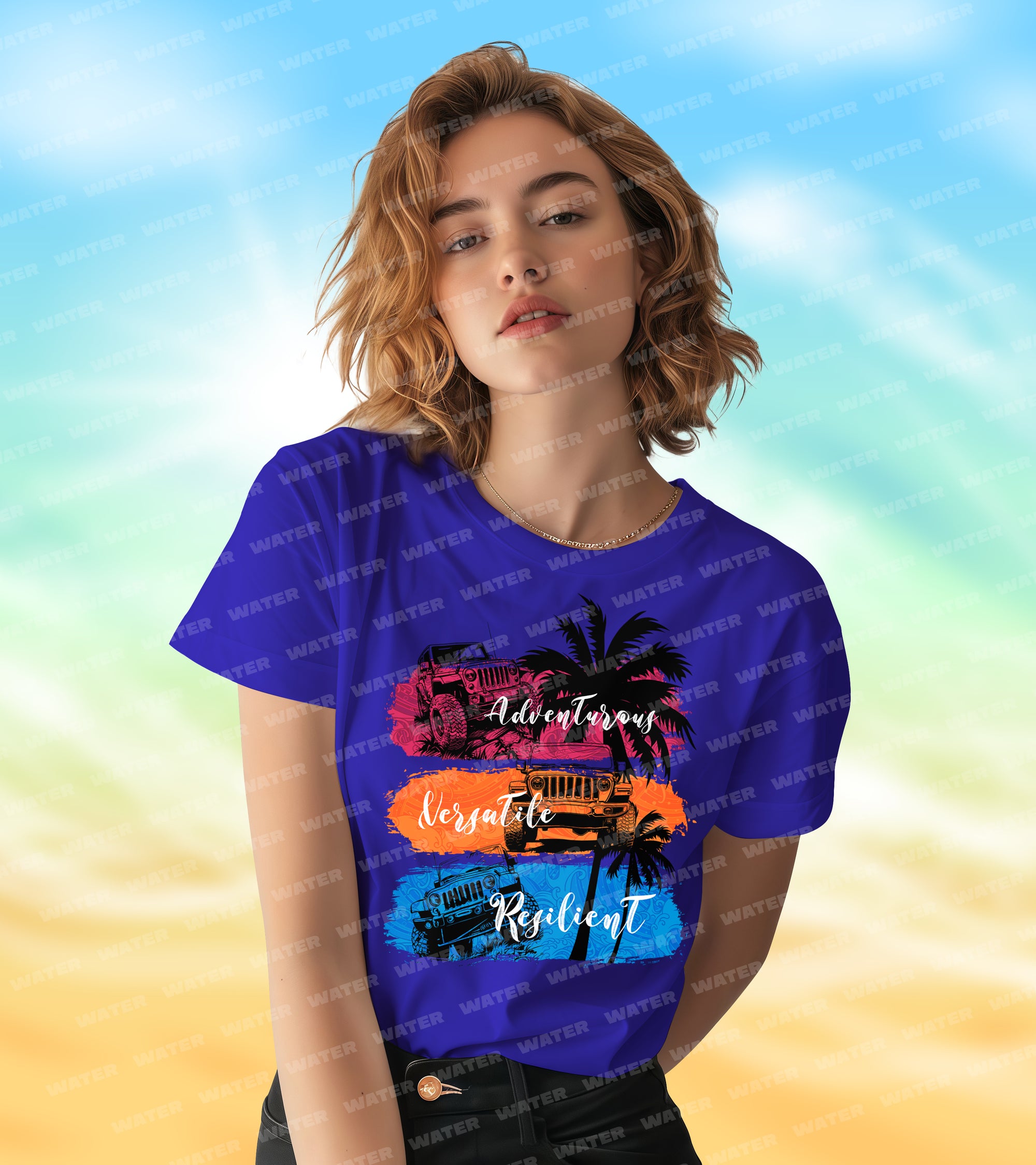 AVR Tee – Adventurous, Versatile And Resilient - 2D T-Shirt for Men/Women - TH02