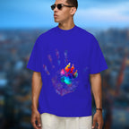 Side by Side – Hand & Paw - 2D T-Shirt For Men/Women - TH02