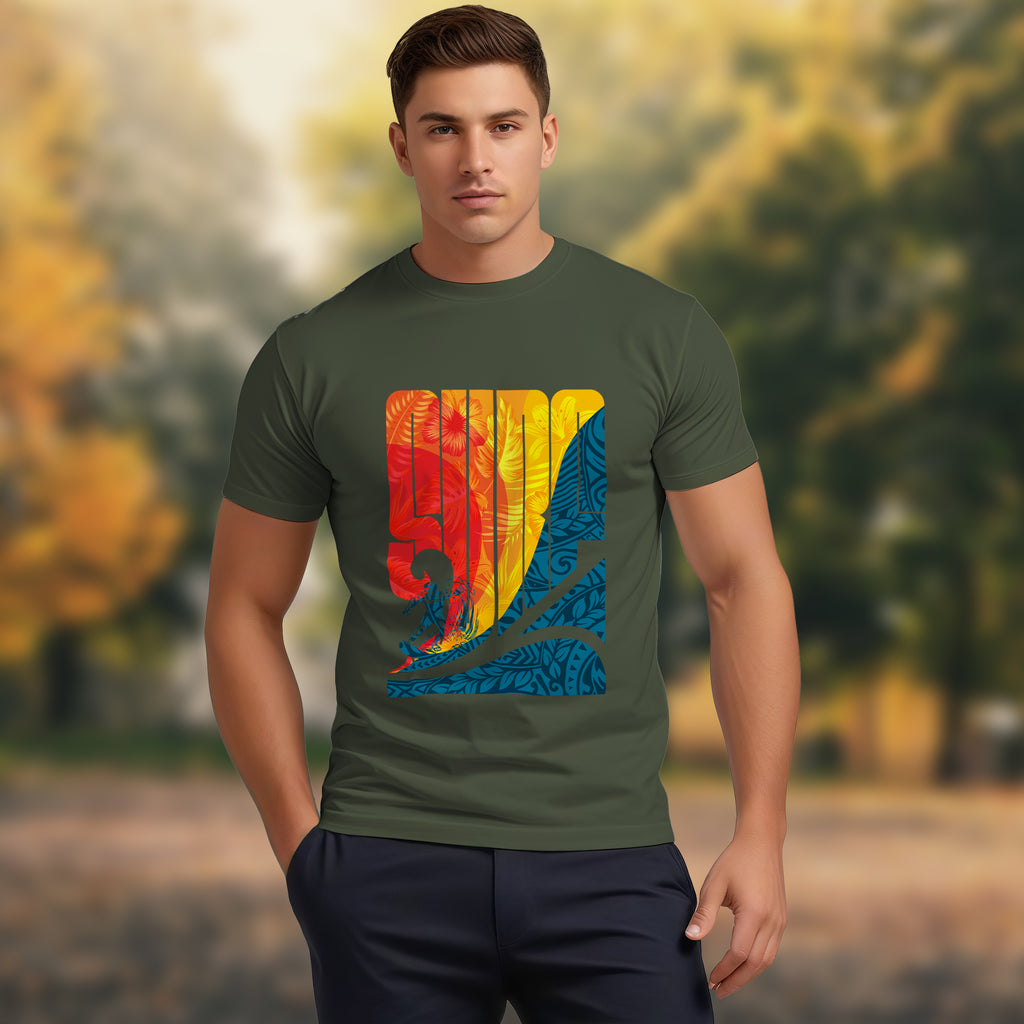 Aloha Surf Vibes - 2D T-Shirt For Men/Women - TH02