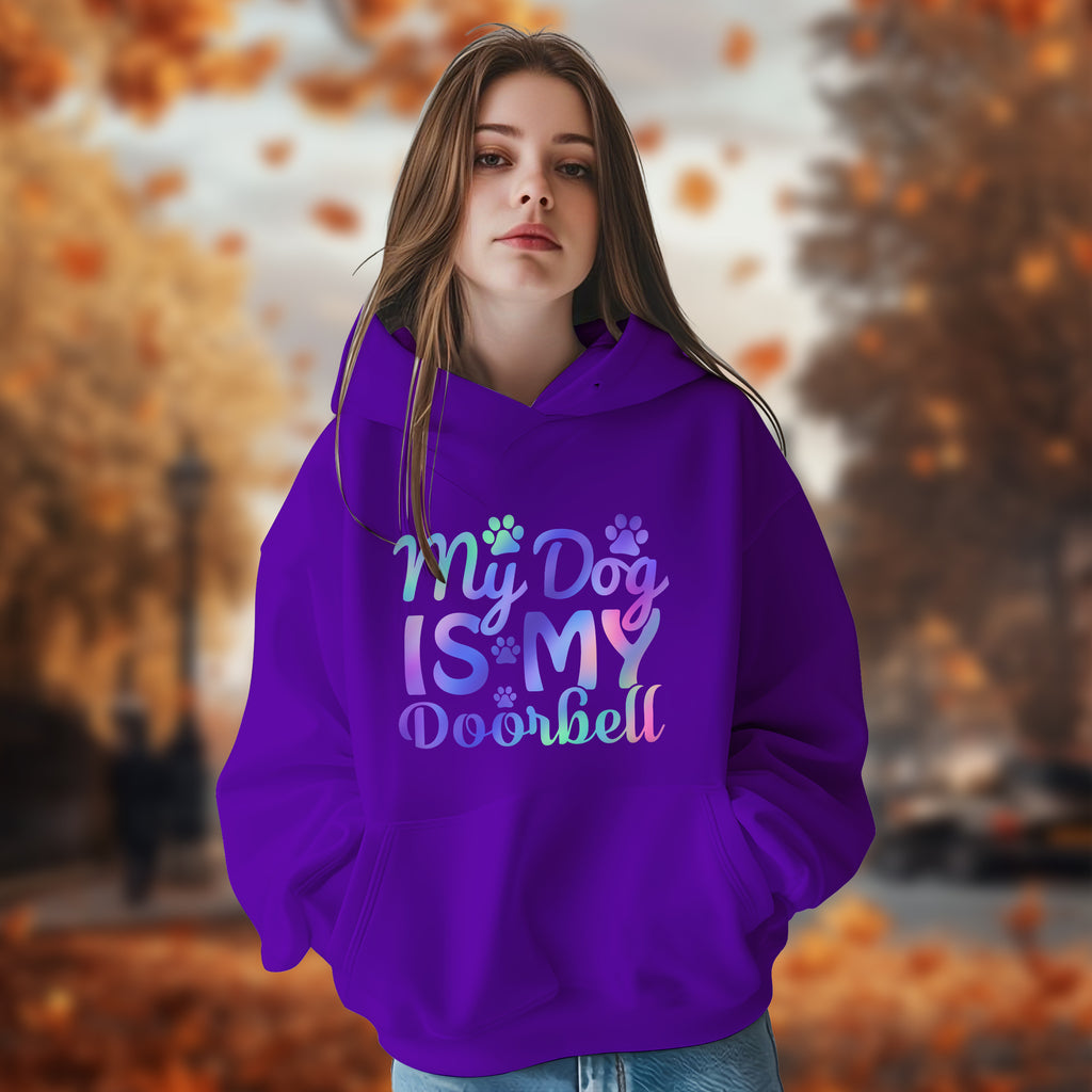 My Dog Is My Doorbell - 2D Hoodie For Men/Women - TH02