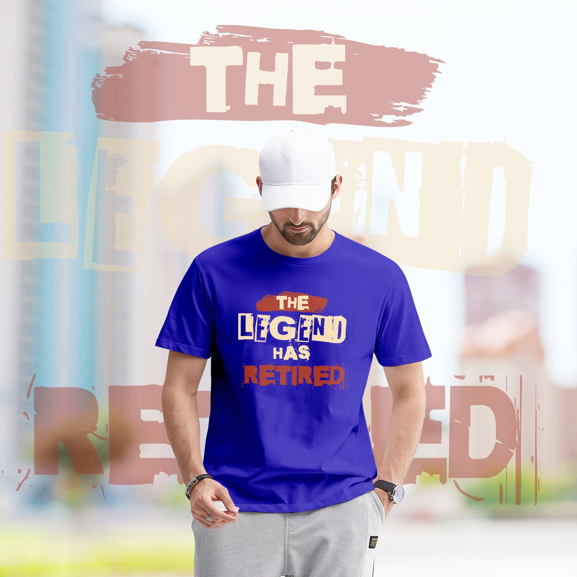 Farewell Tee – The Legend Has Retired - 2D T-Shirt For Men/Women - TH02