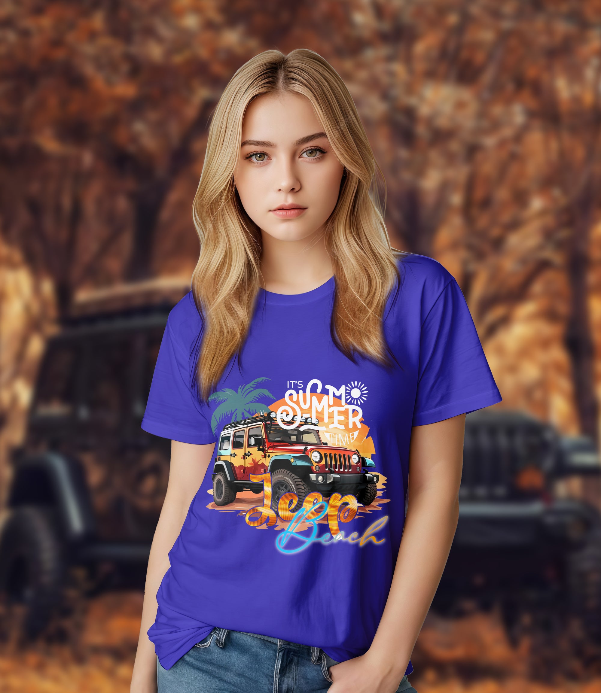It's Summer Time - 2D T-Shirt For Men/Women - TH02