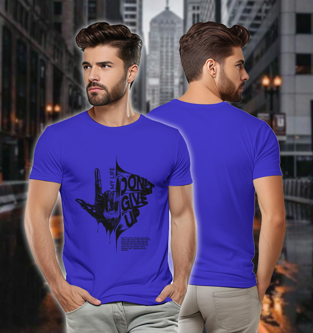 My Life, My Fight – Don’t Give Up 2D T-Shirt - TH02