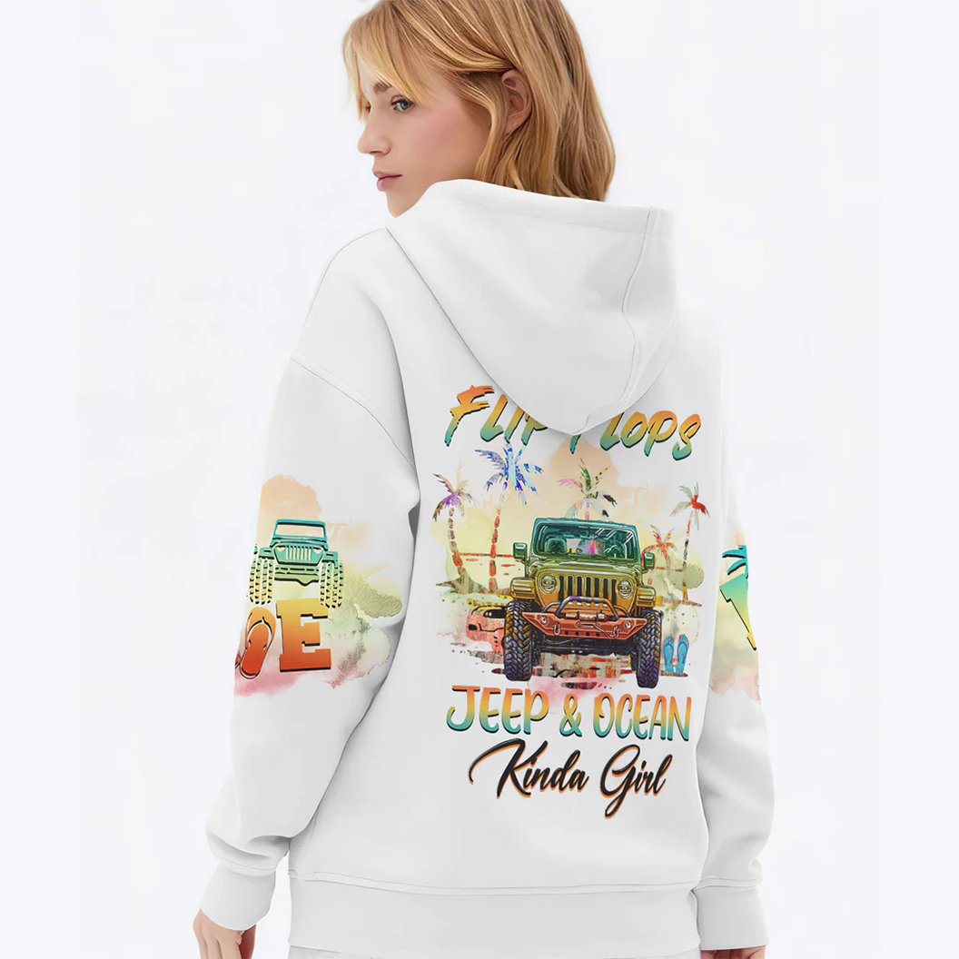 Salty Jeep Girl Hoodie