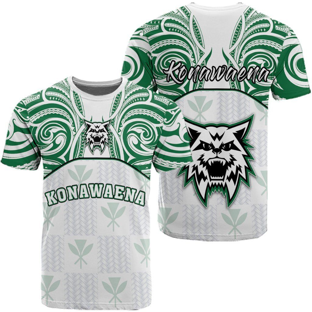 Hawaii Kanaka Konawaena High School Demodern Style T-shirt Unisex