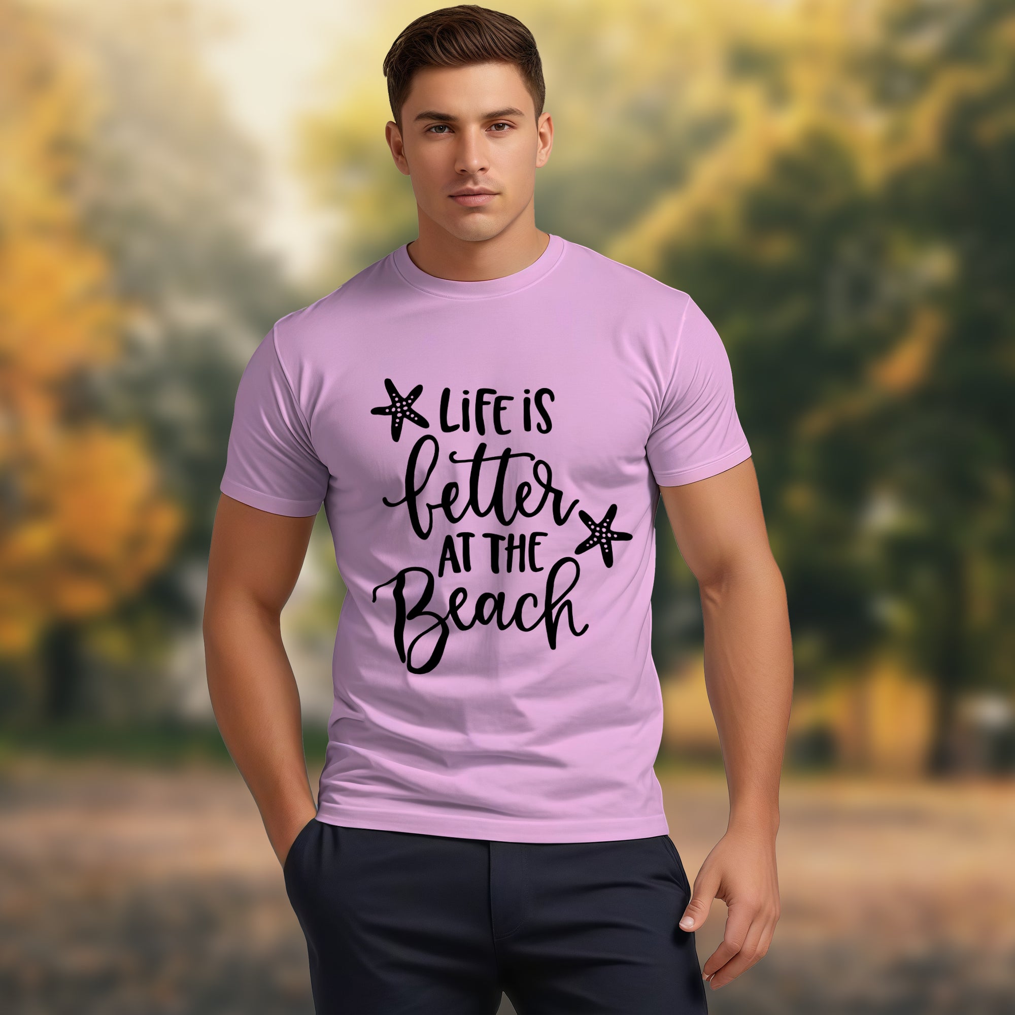 Life Is Better At The Beach - 2D T-Shirt For Men/Women - TH02