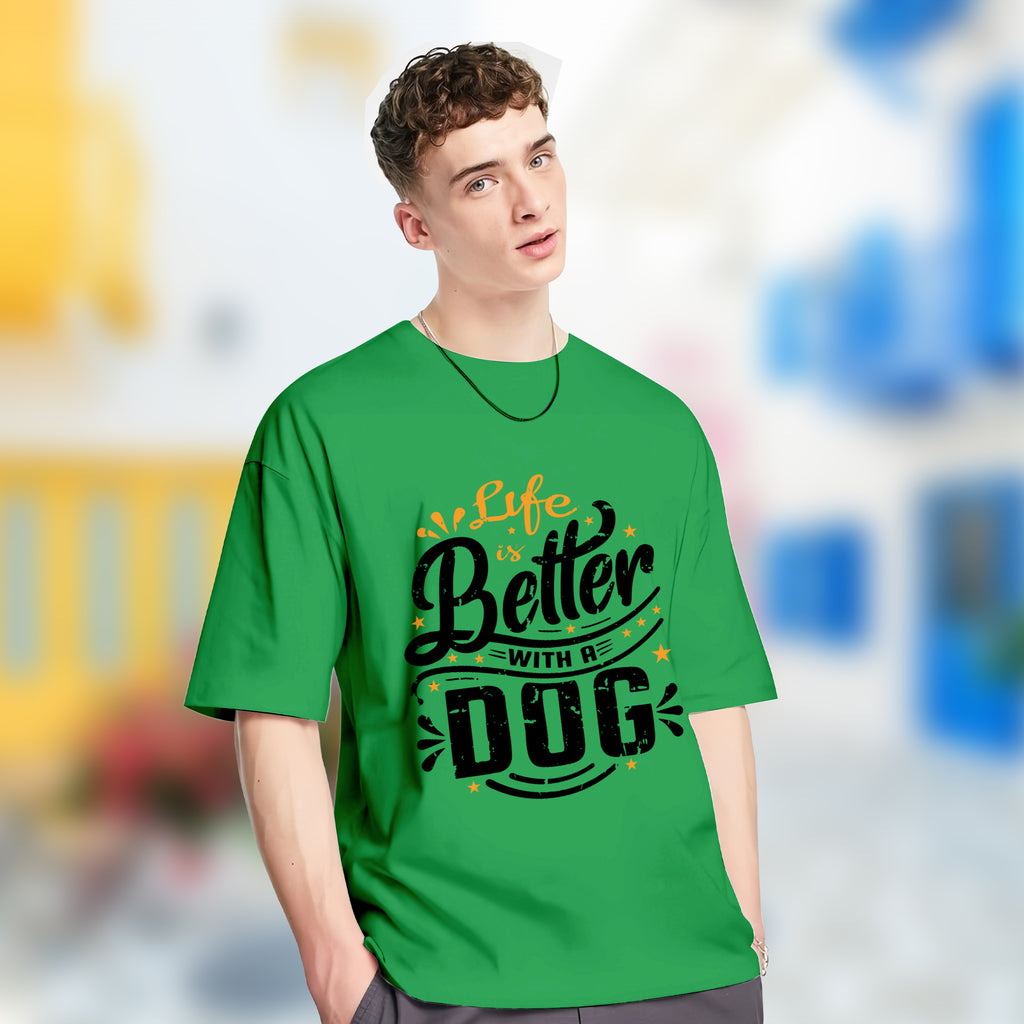 Life Is Better With A Dog ver.2 - 2D T-Shirt For Men/Women - TH02