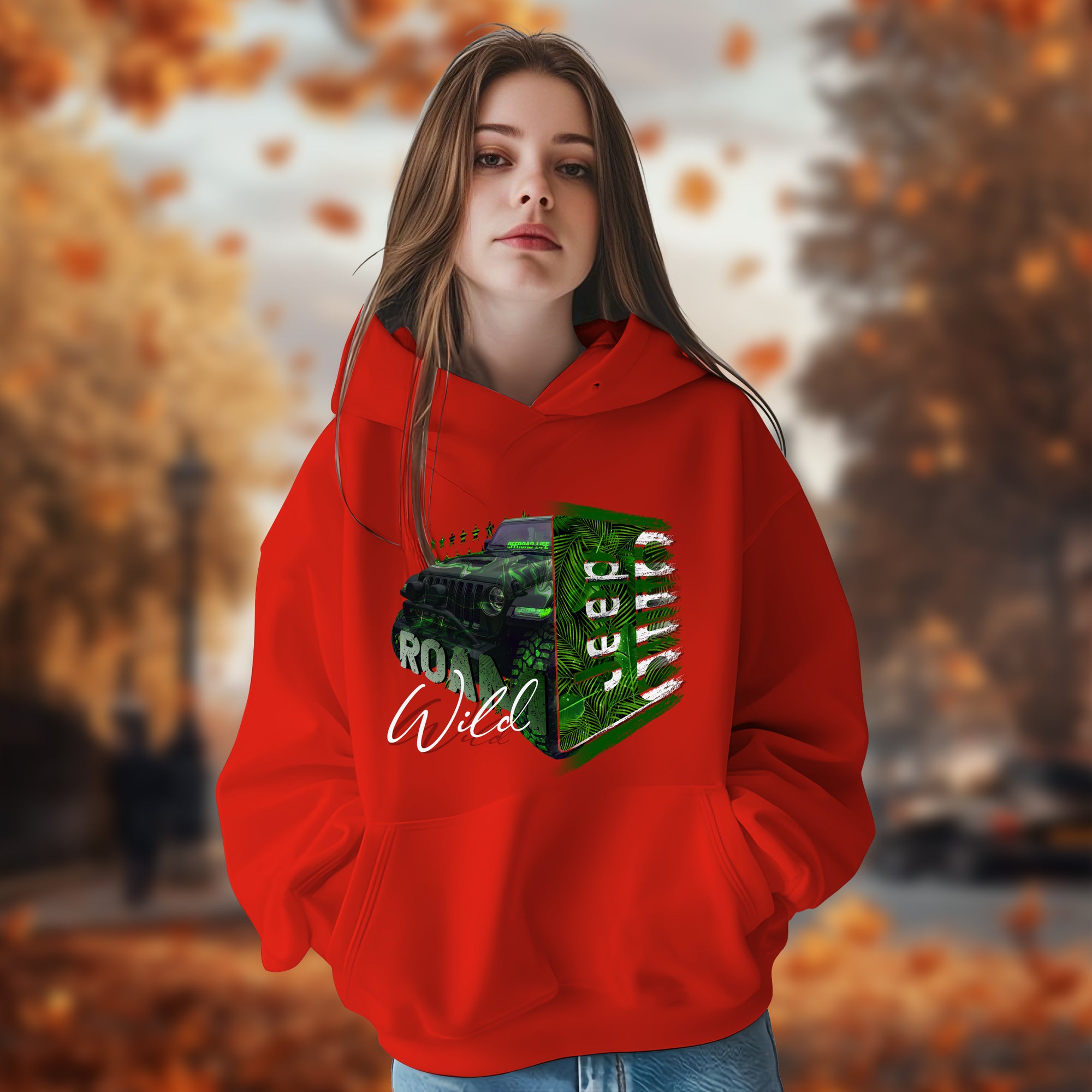 Roam Wild Jeep Life - 2D Hoodie For Men/Women - TH02