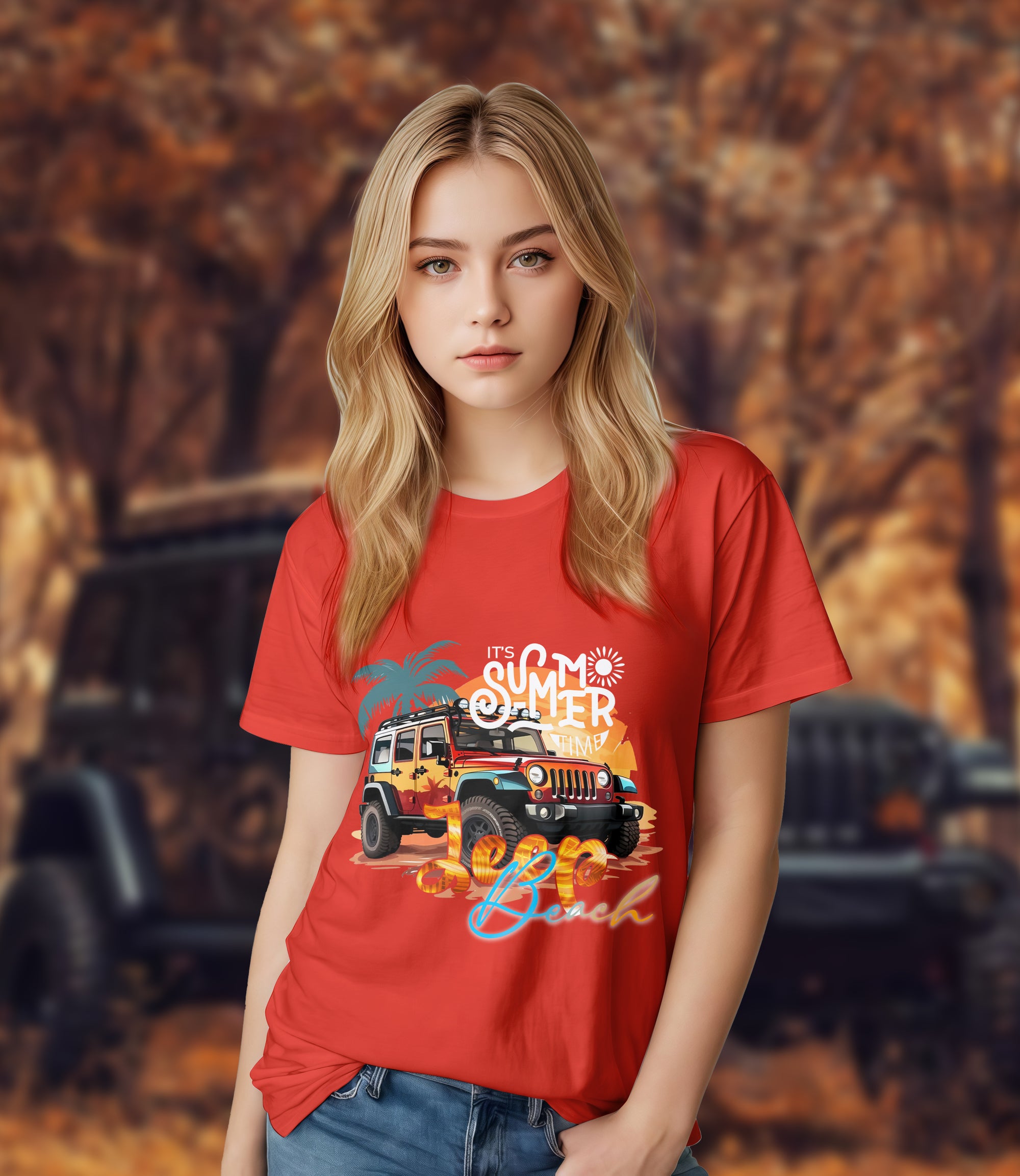 It's Summer Time - 2D T-Shirt For Men/Women - TH02