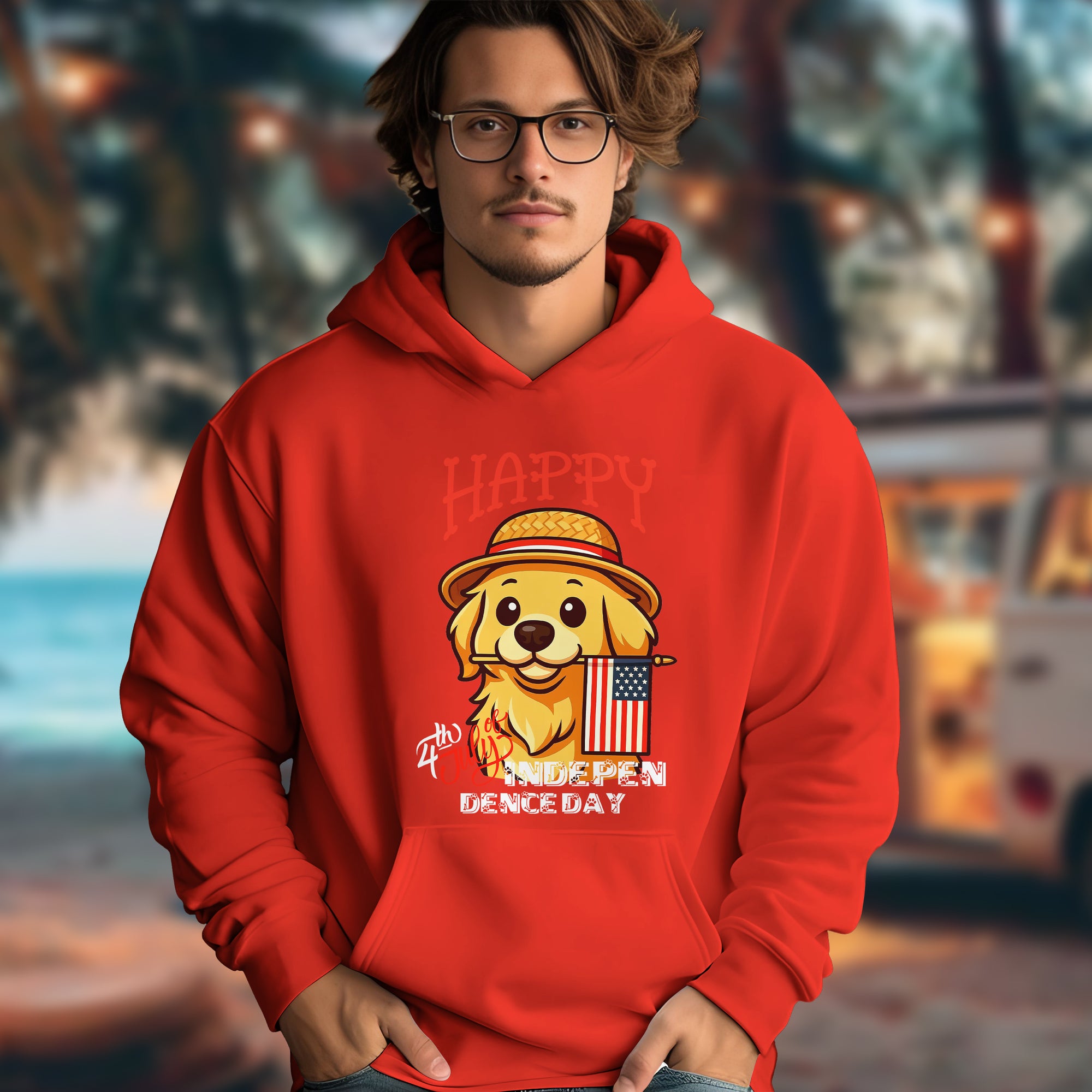 Happy Independence Day - 2D Hoodie For Men/Women - AL01