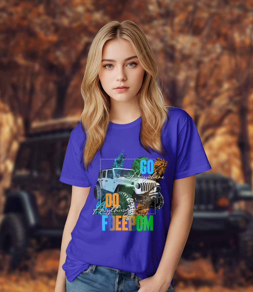 Go Anywhere - Do anything - 2D T-Shirt - TH02