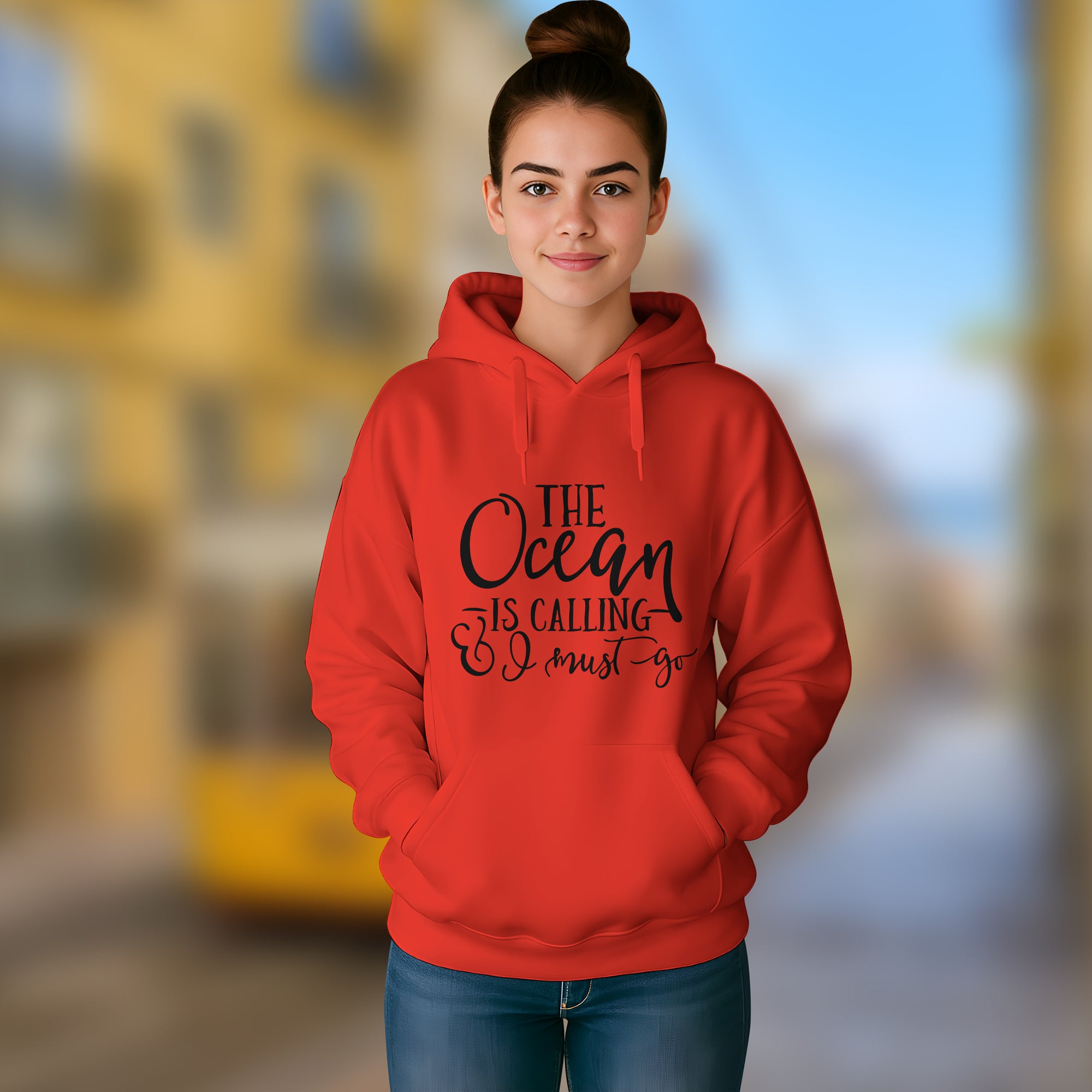The Ocean Is Calling I Must Go - 2D Hoodie For Men/Women - TH02