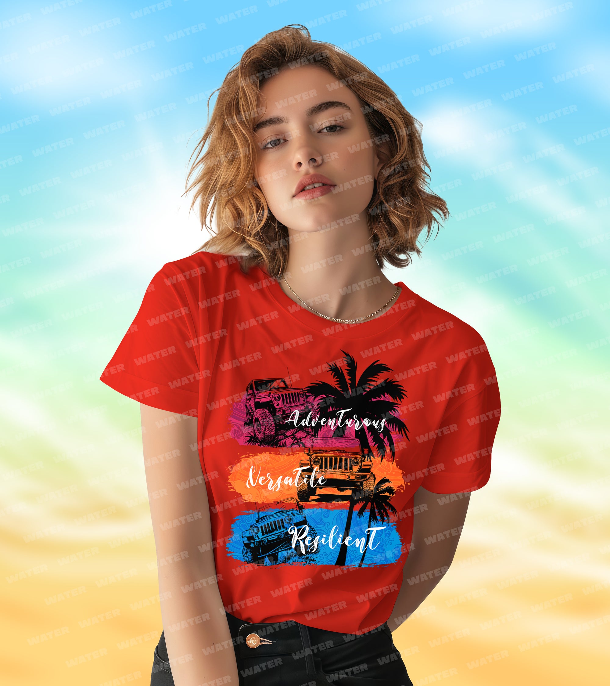 AVR Tee – Adventurous, Versatile And Resilient - 2D T-Shirt for Men/Women - TH02