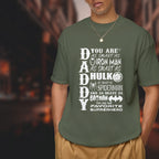 Daddy You Are Our Favorite Supperhero - 2D T-Shirt For Men/Women - TH02