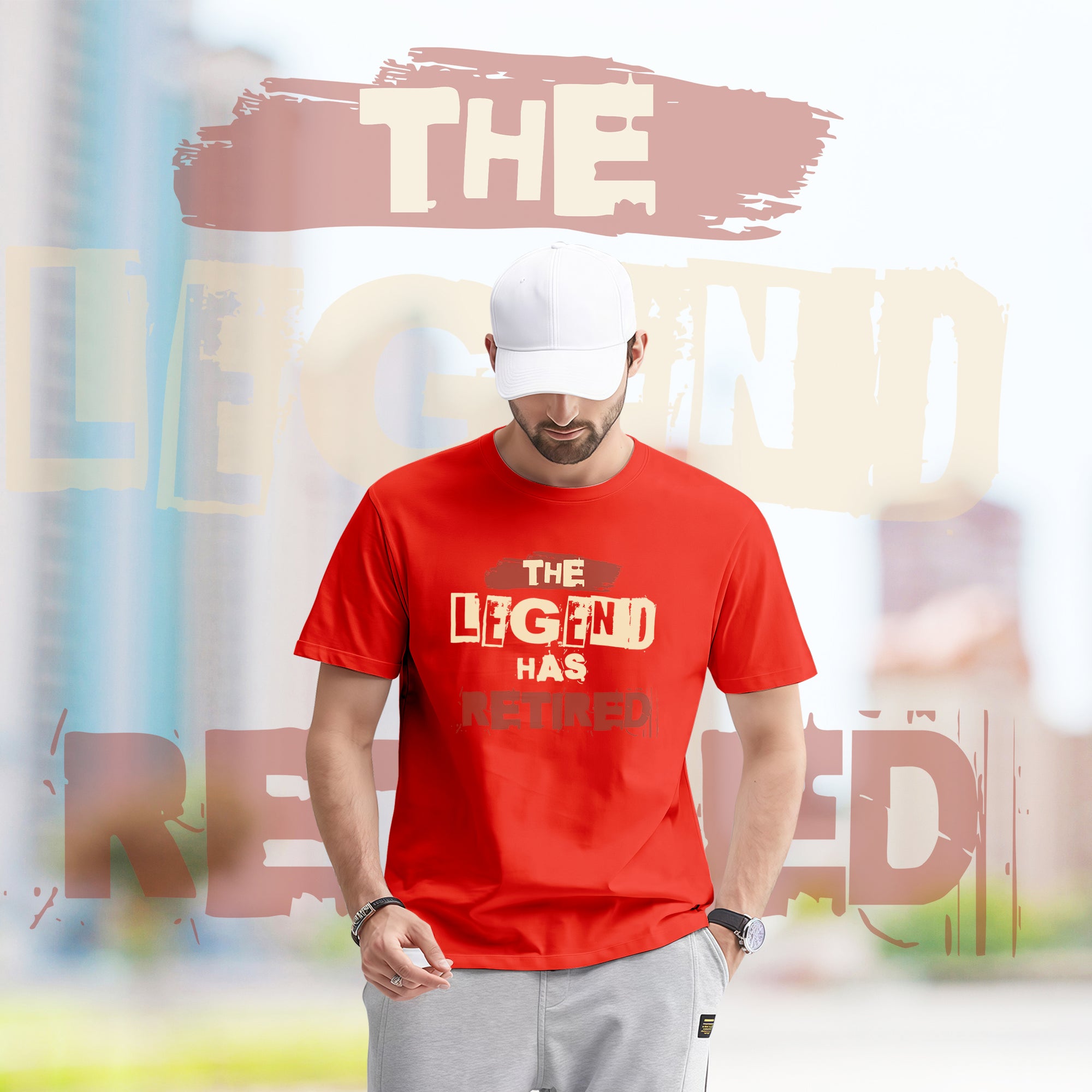 Farewell Tee – The Legend Has Retired - 2D T-Shirt For Men/Women - TH02