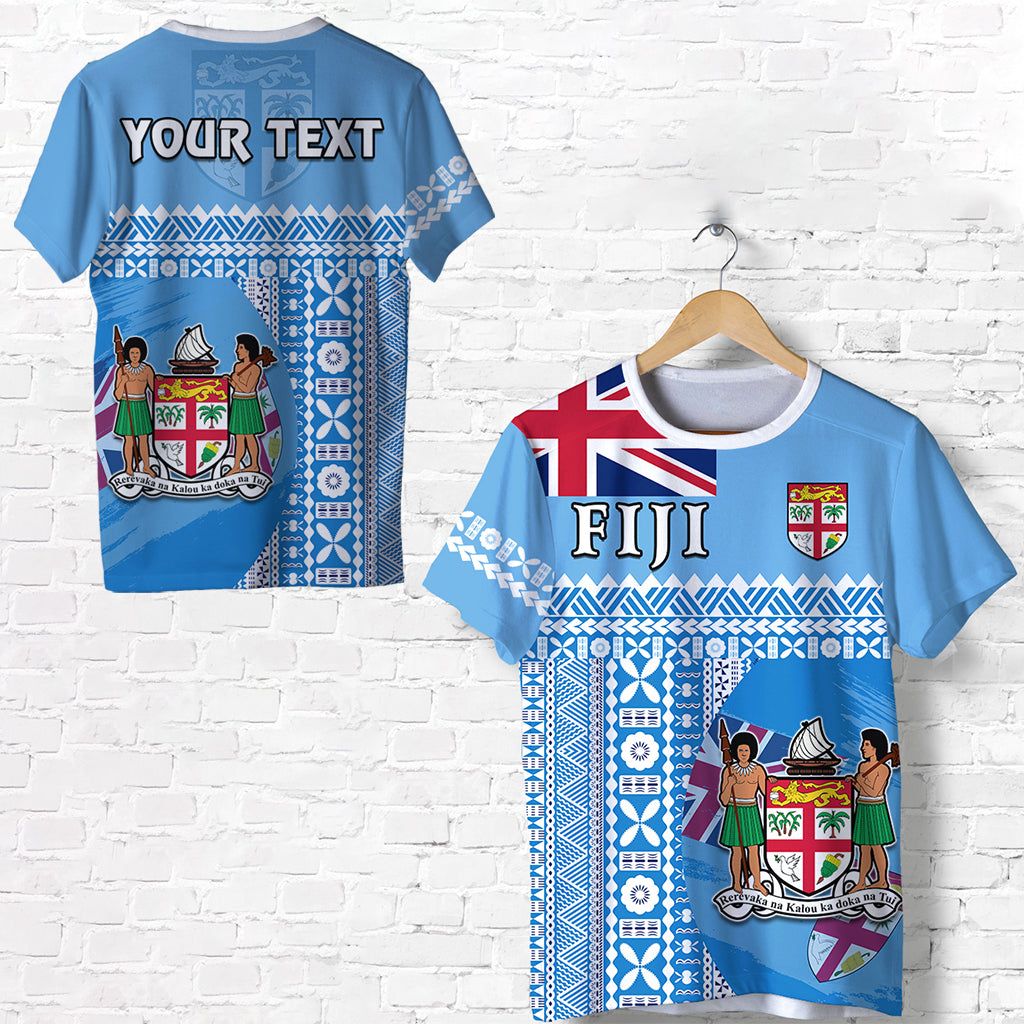 Personalised - Fiji Dreamy Tapa Pattern T-shirt Unisex