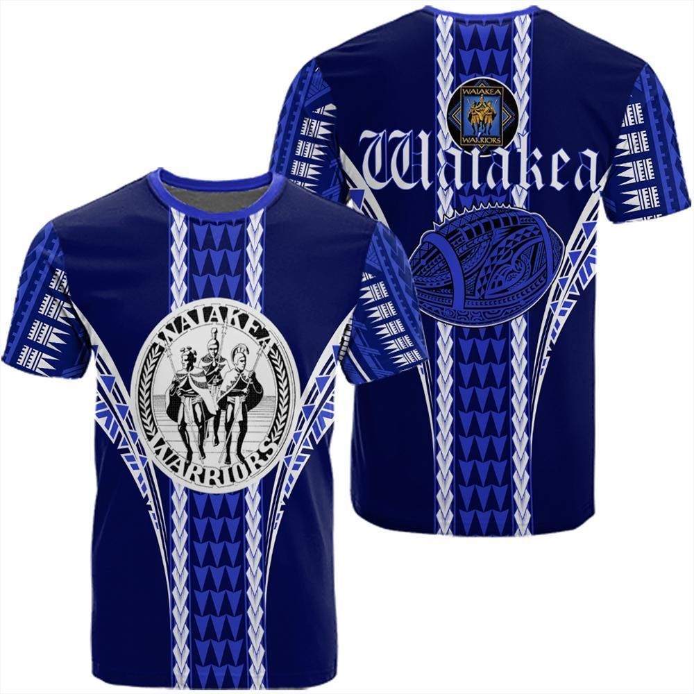 Hawaii Waiakea High Football Jersey T-shirt Unisex