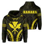 Hawaii Kakau Kanaka Map Hawaii Sport Style Hoodie Unisex