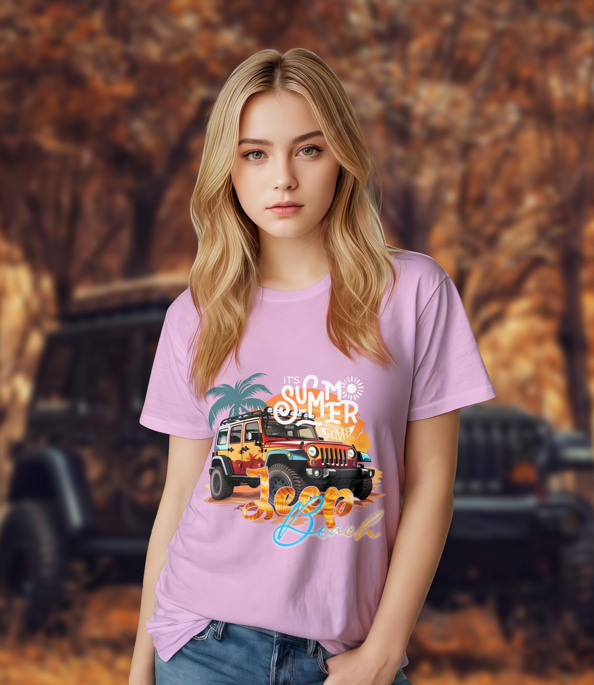 It's Summer Time - 2D T-Shirt For Men/Women - TH02