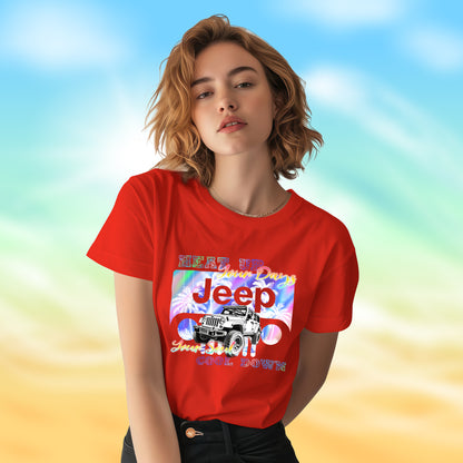 Heat Up Your Days, Cool Down Your Soul - 2D T-Shirt For Men/Women - TH02