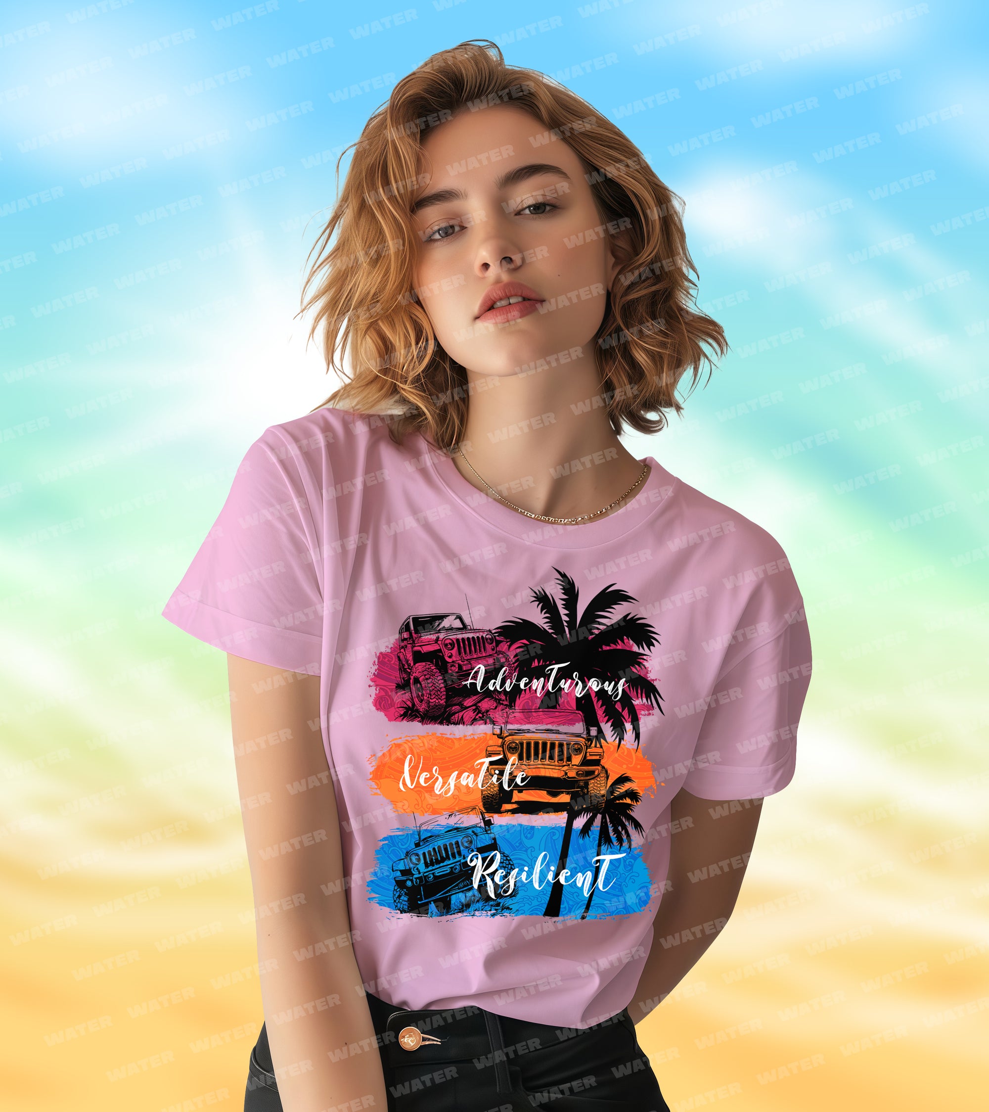 AVR Tee – Adventurous, Versatile And Resilient - 2D T-Shirt for Men/Women - TH02