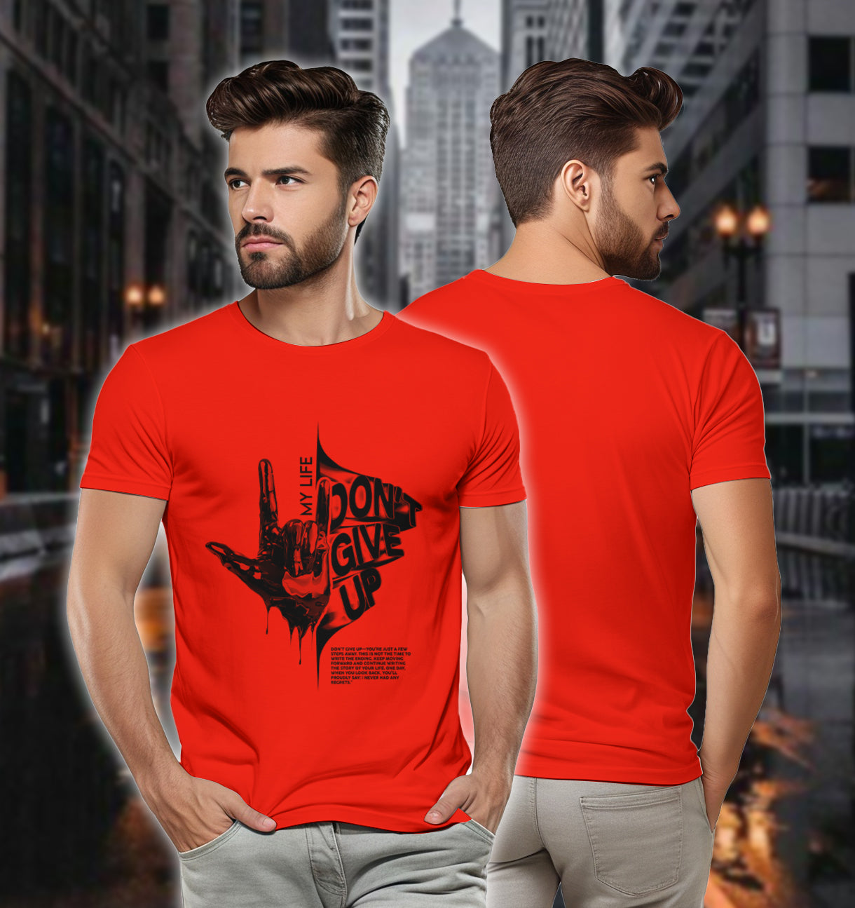 My Life, My Fight – Don’t Give Up 2D T-Shirt - TH02