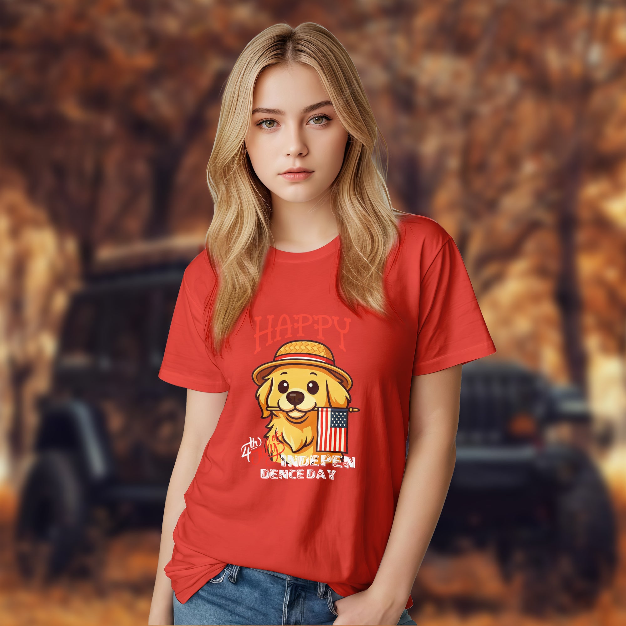 Happy Independence Day - 2D T-Shirt For Men/Women - AL01