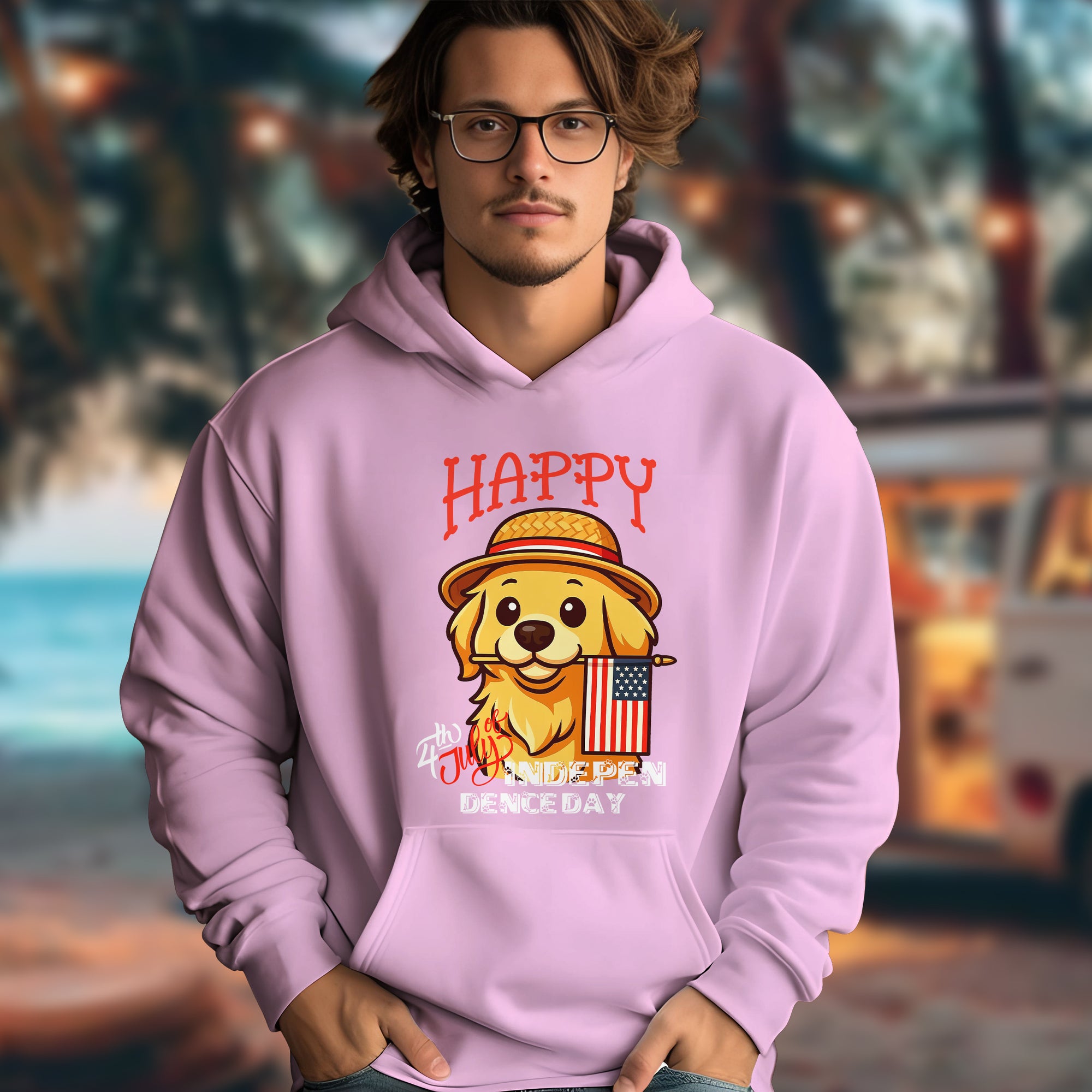 Happy Independence Day - 2D Hoodie For Men/Women - AL01