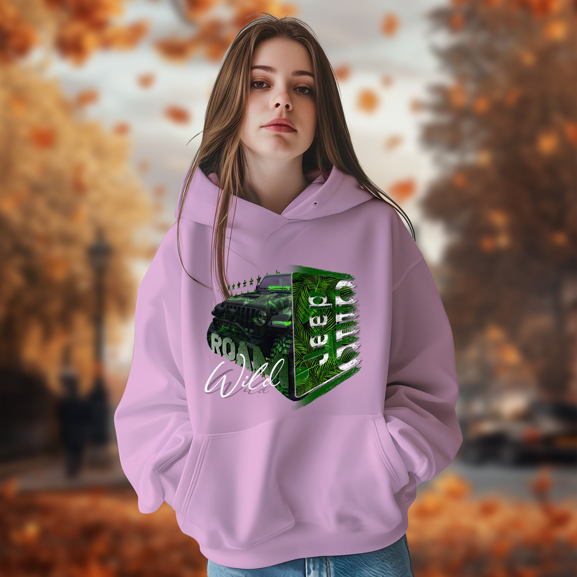 Roam Wild Jeep Life - 2D Hoodie For Men/Women - TH02