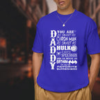 Daddy You Are Our Favorite Supperhero - 2D T-Shirt For Men/Women - TH02