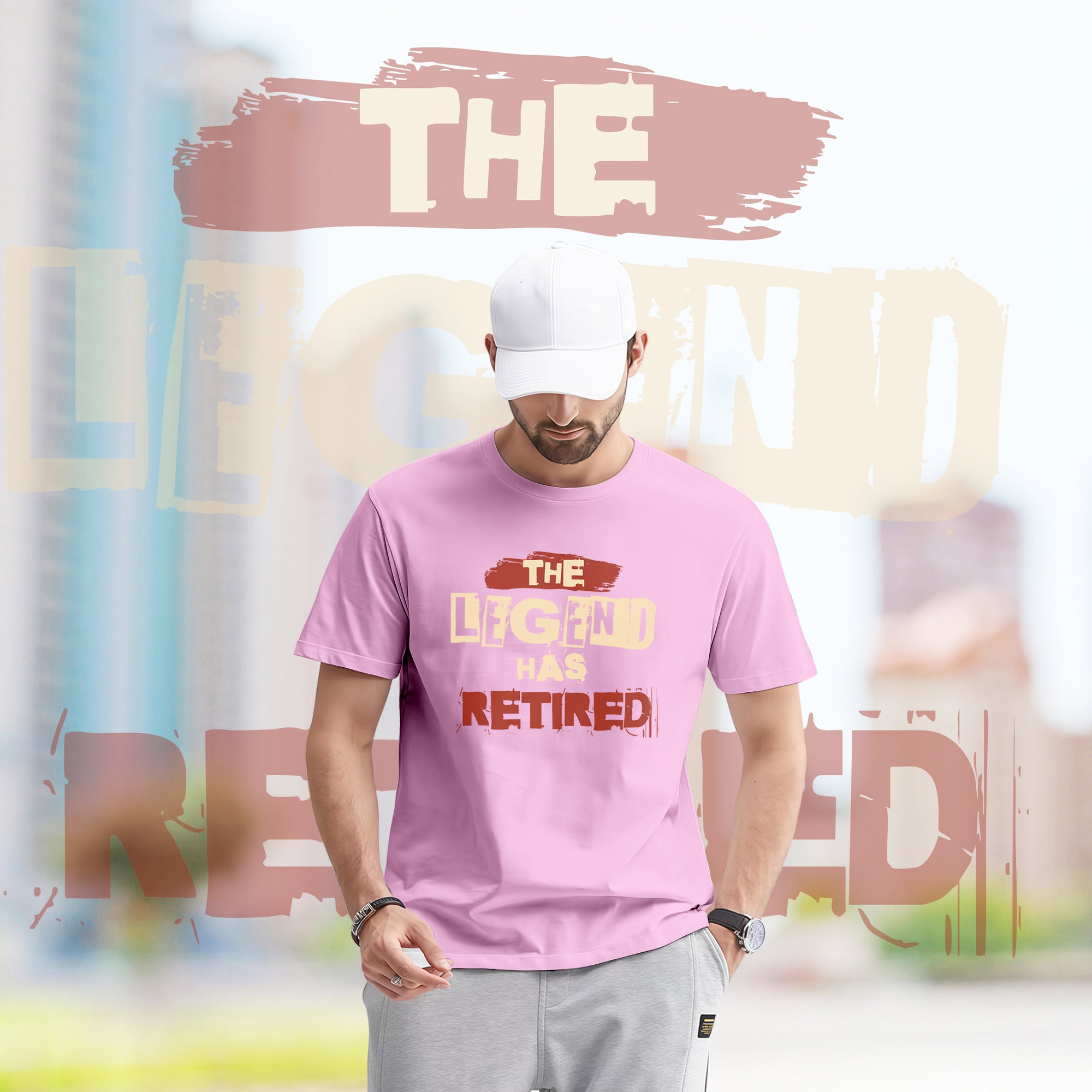 Farewell Tee – The Legend Has Retired - 2D T-Shirt For Men/Women - TH02