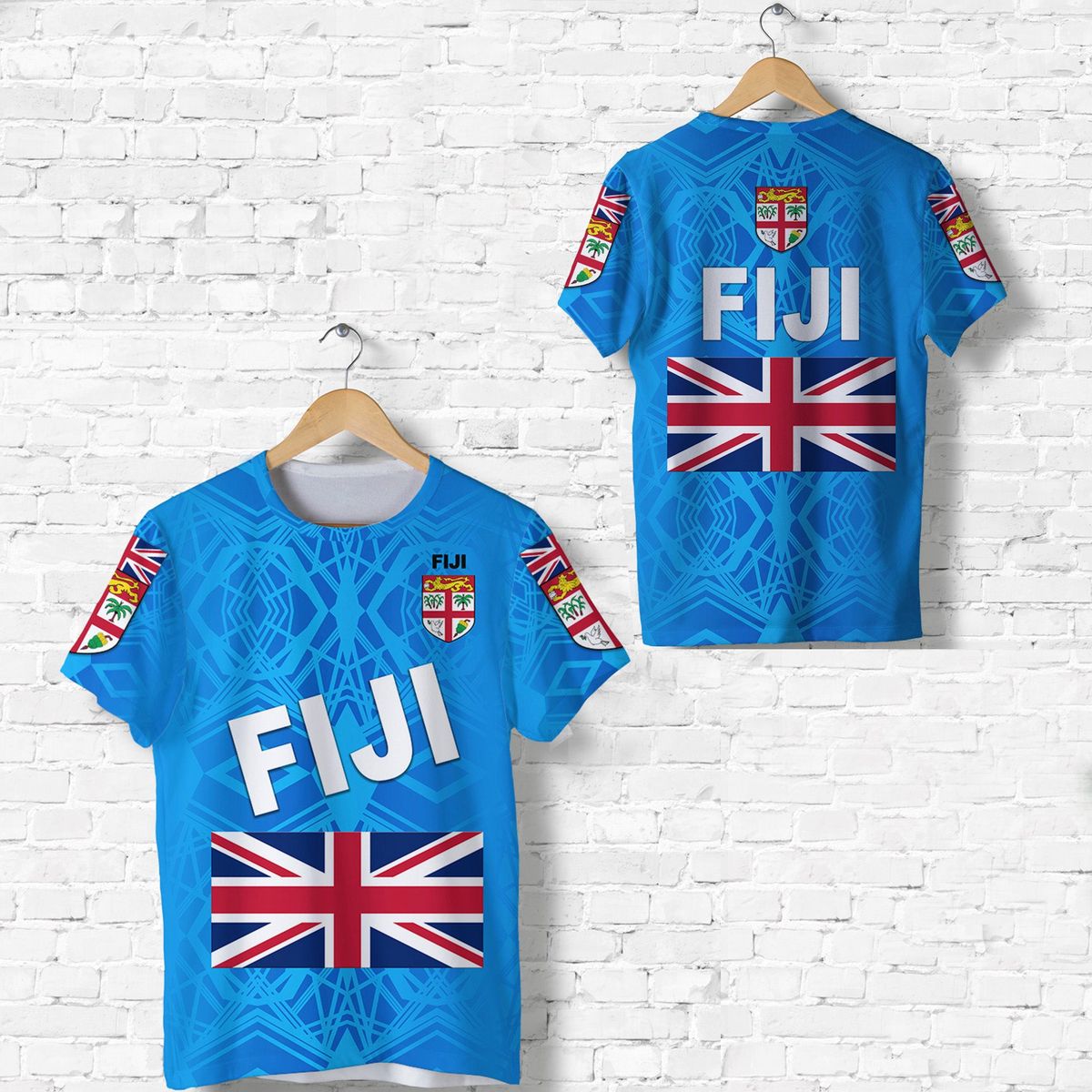 Fiji Day Flag Vibes T-shirt Unisex