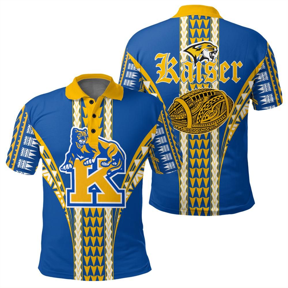 Hawaii Kaiser High Football Jersey Polo Shirt Unisex