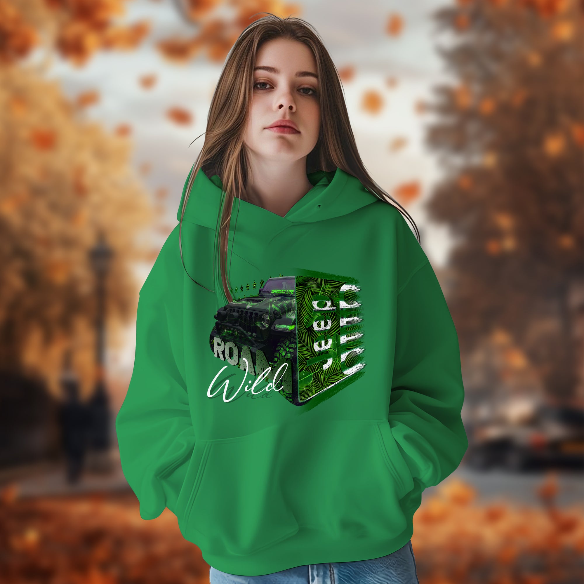 Roam Wild Jeep Life - 2D Hoodie For Men/Women - TH02