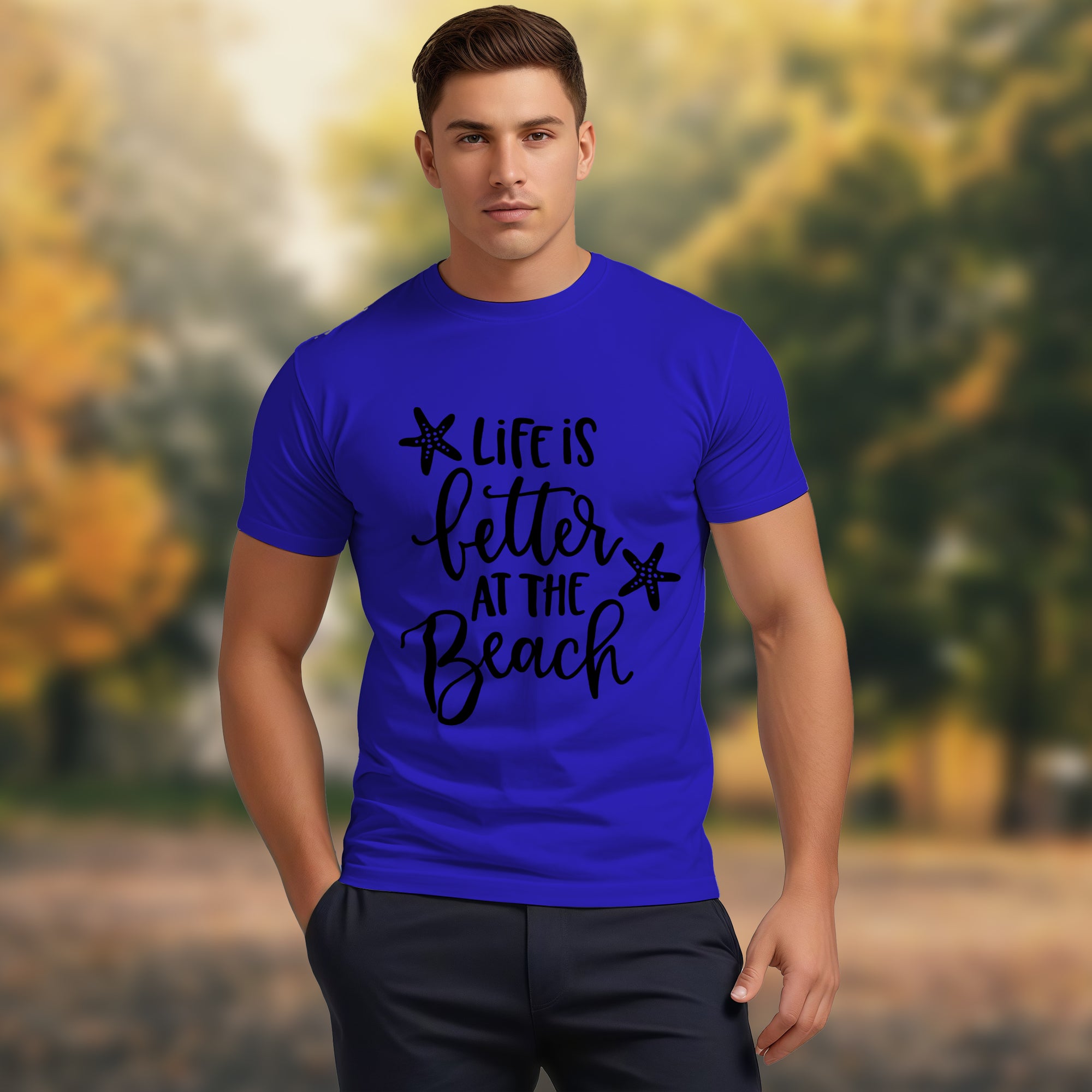 Life Is Better At The Beach - 2D T-Shirt For Men/Women - TH02