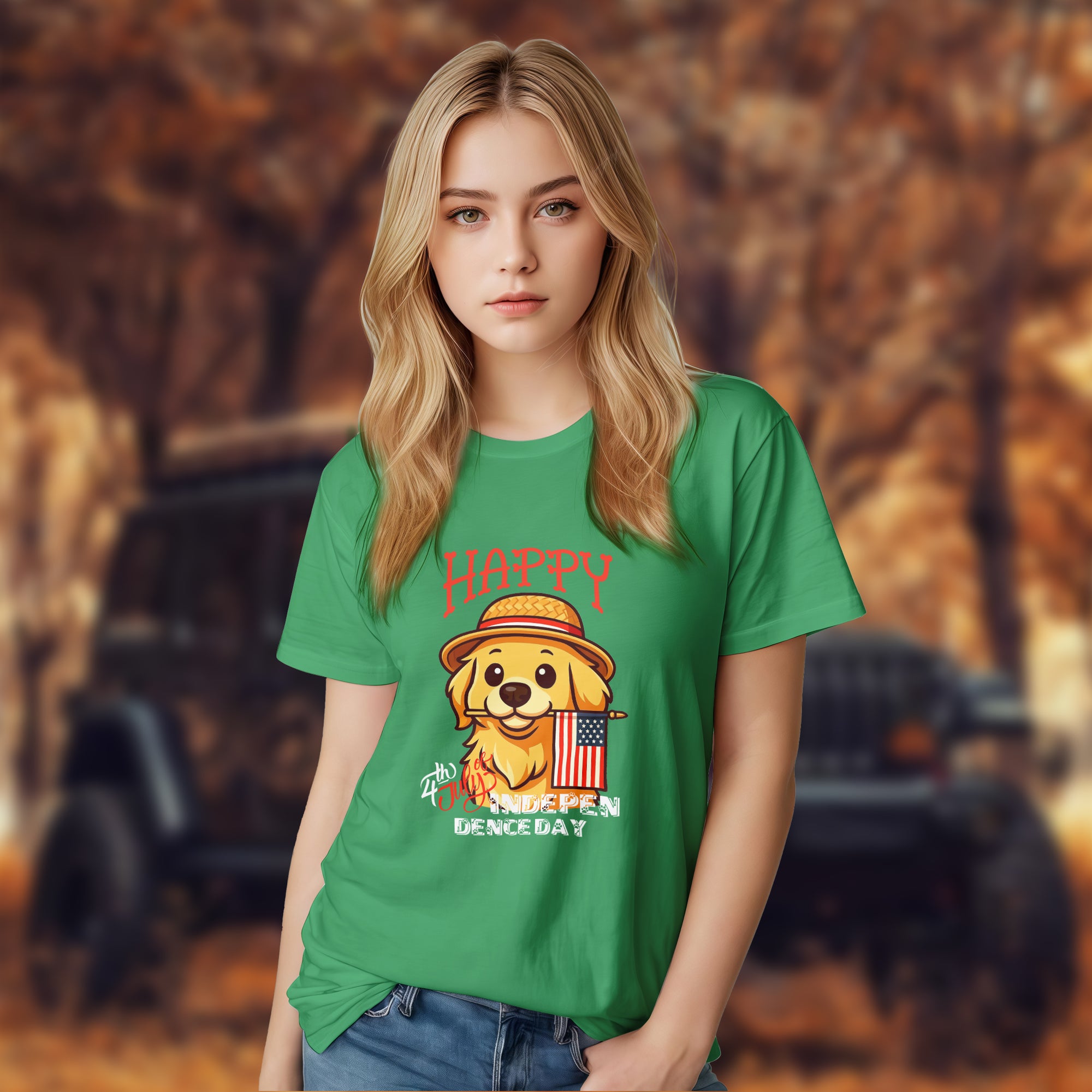 Happy Independence Day - 2D T-Shirt For Men/Women - AL01