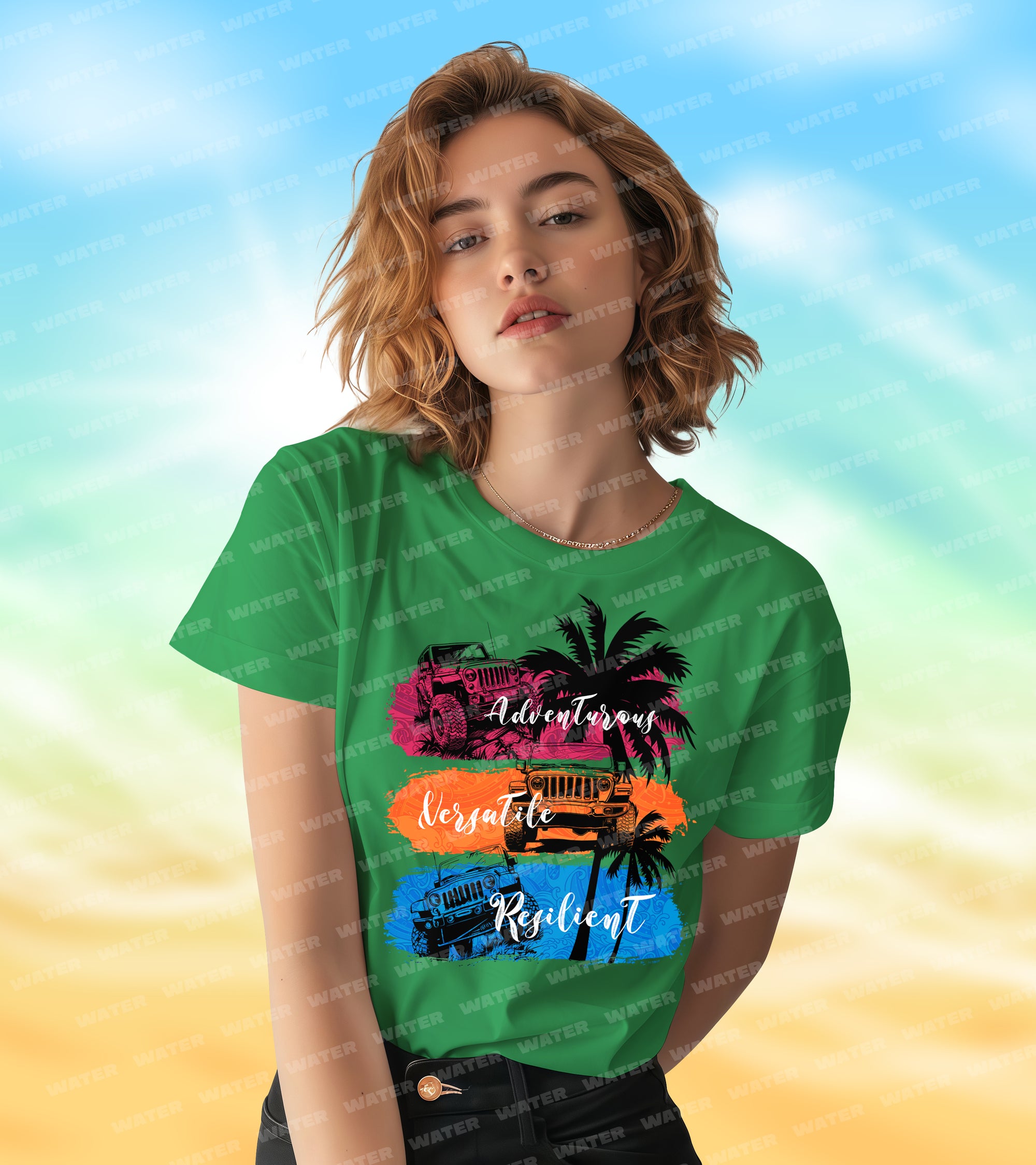 AVR Tee – Adventurous, Versatile And Resilient - 2D T-Shirt for Men/Women - TH02