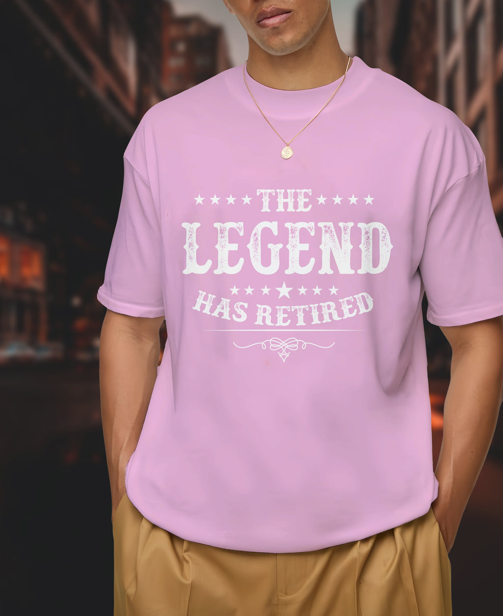 The Legend Has Retired - 2D T-Shirt For Men/Women - TH02