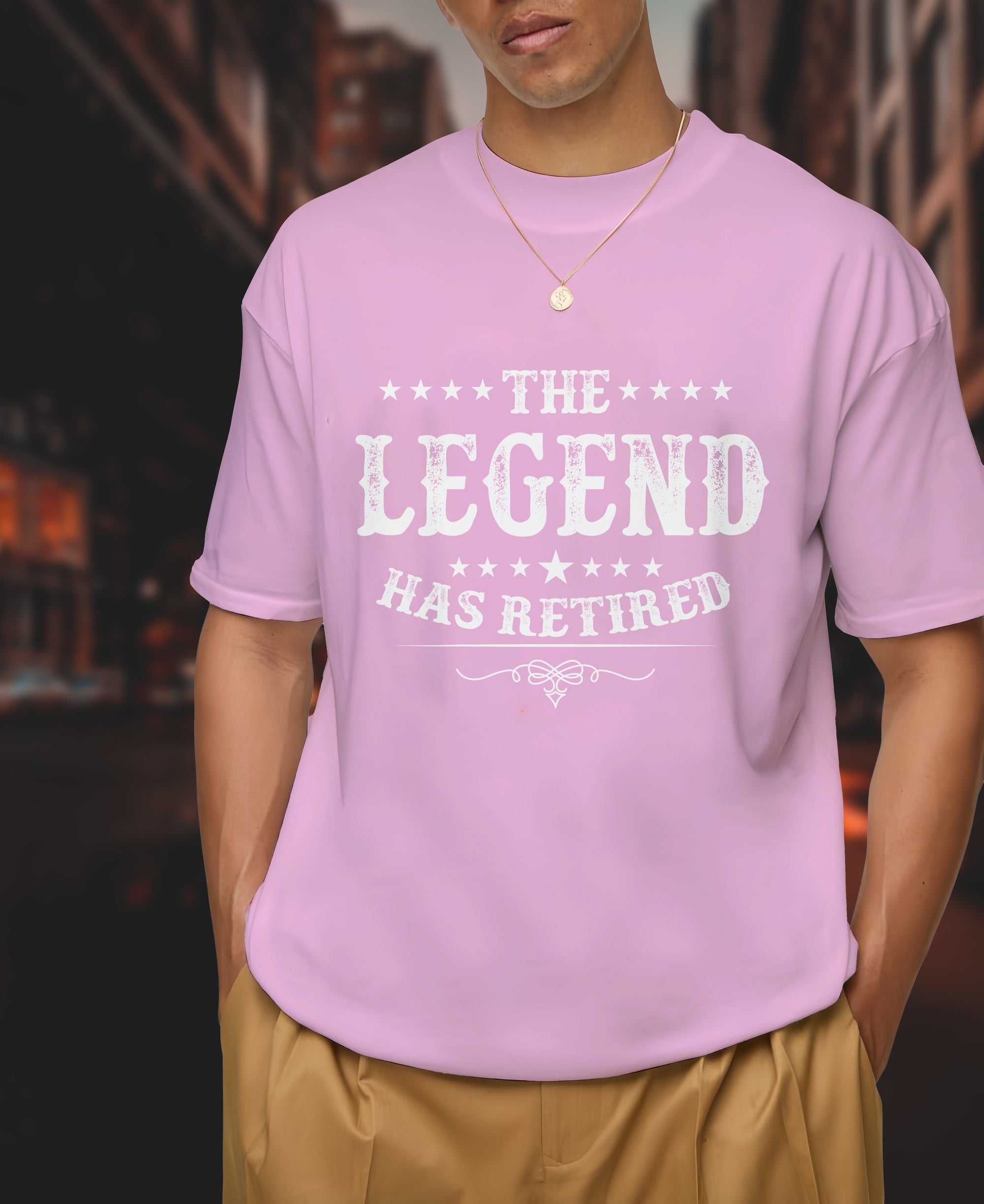 The Legend Has Retired - 2D T-Shirt For Men/Women - TH02