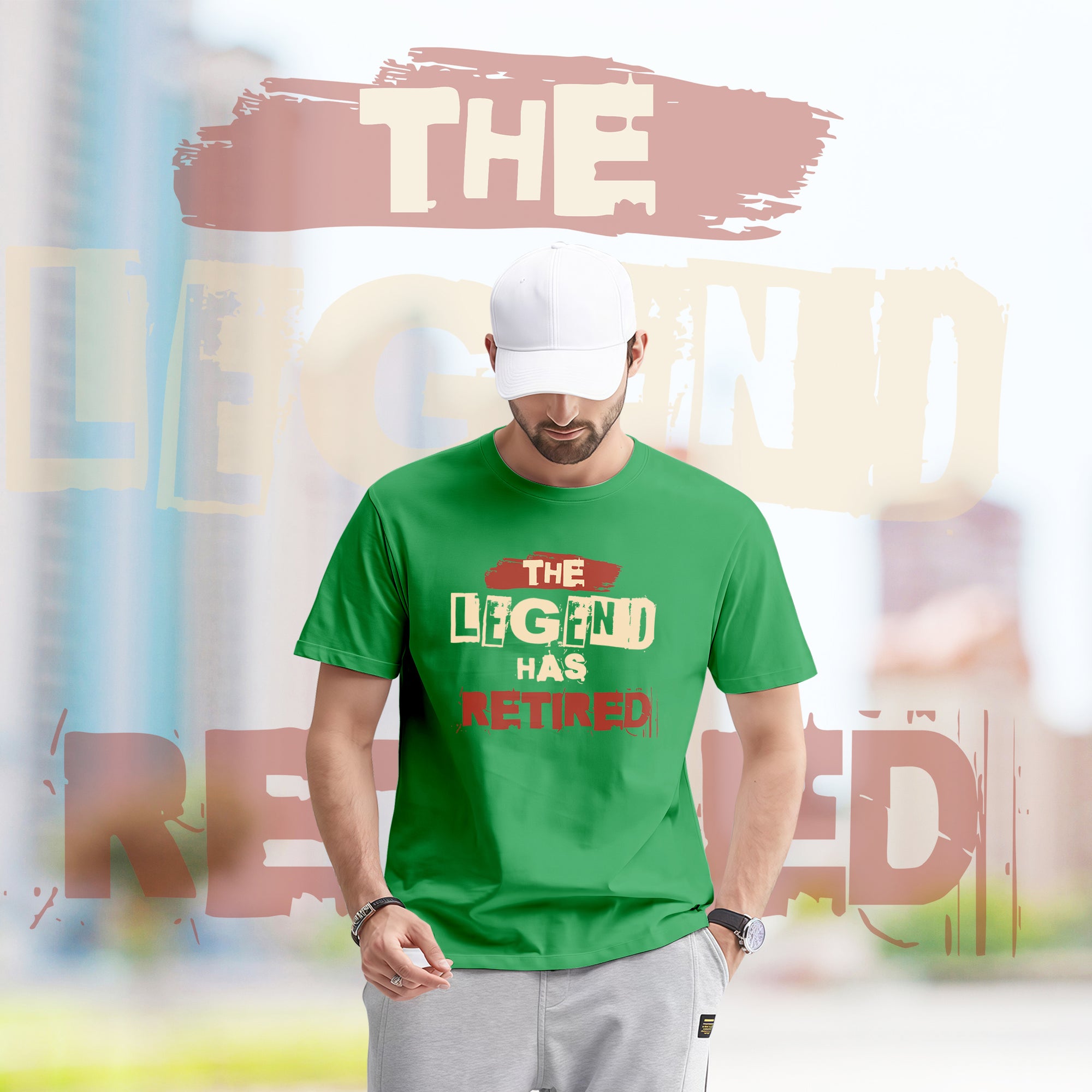 Farewell Tee – The Legend Has Retired - 2D T-Shirt For Men/Women - TH02